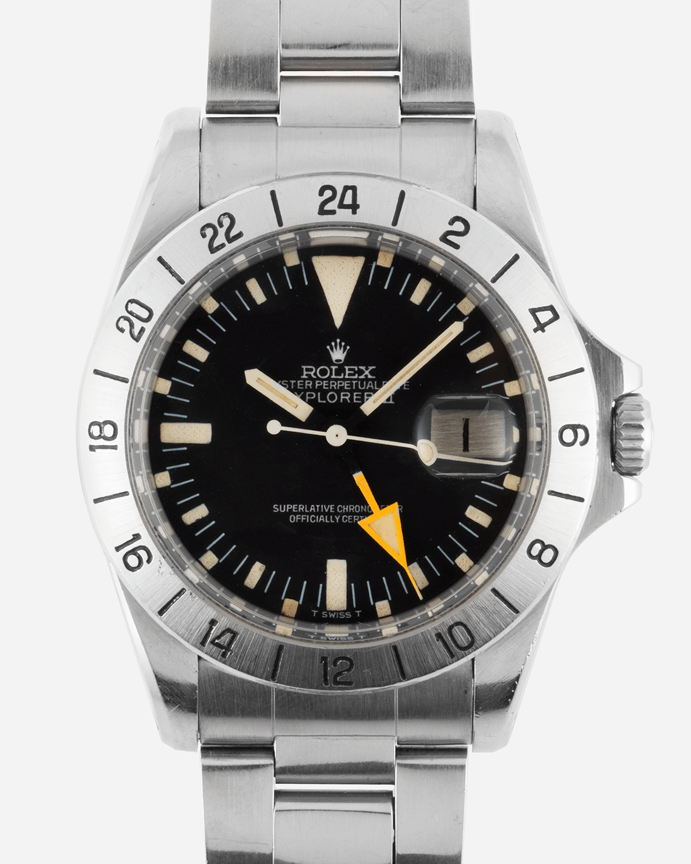 Rolex Explorer II Steve Mcqueen Freccione 1655 Watch S.Song