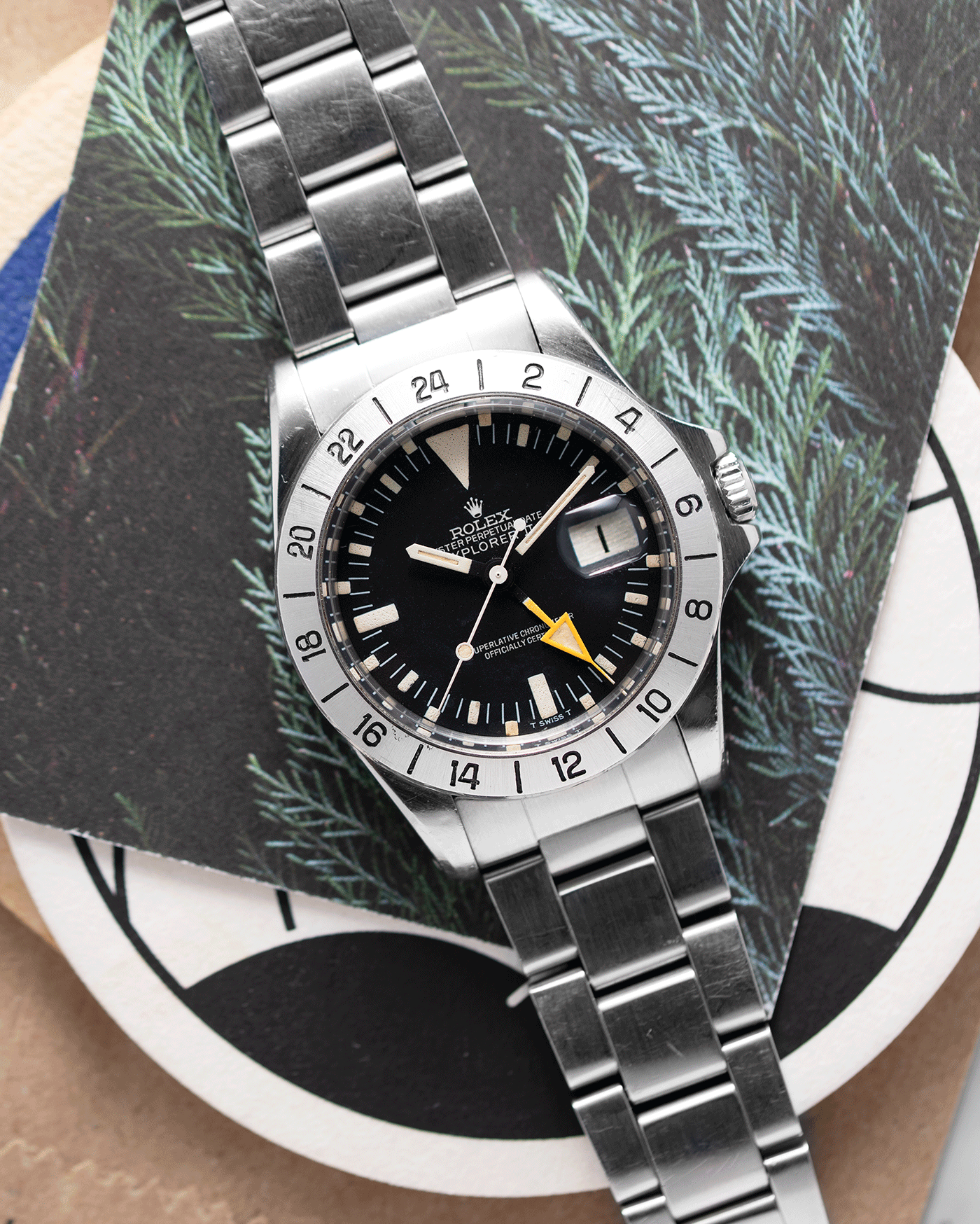 Rolex Explorer II Steve Mcqueen Freccione 1655 Watch S.Song