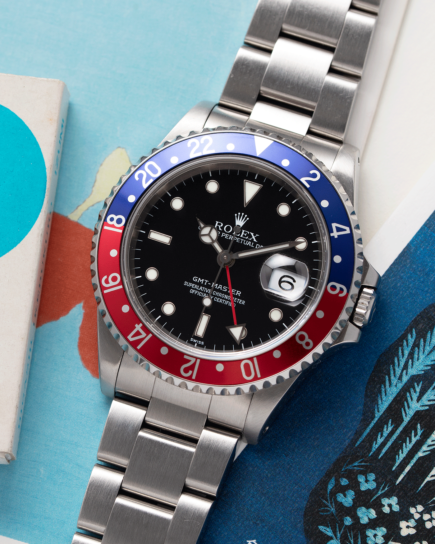 Gmt master 2025 16700 pepsi