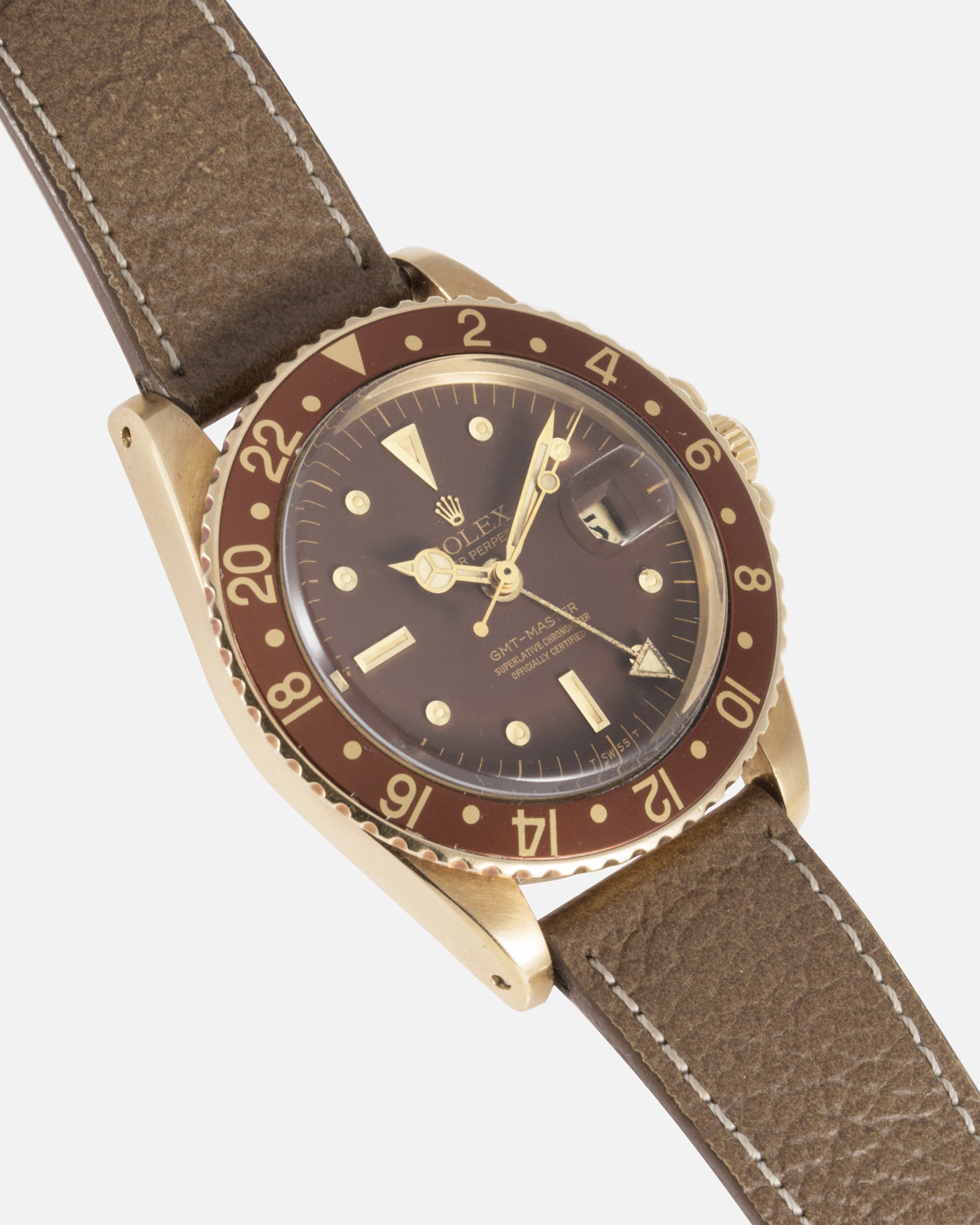 Rolex GMT-Master Ref. 1675 Yellow Gold
