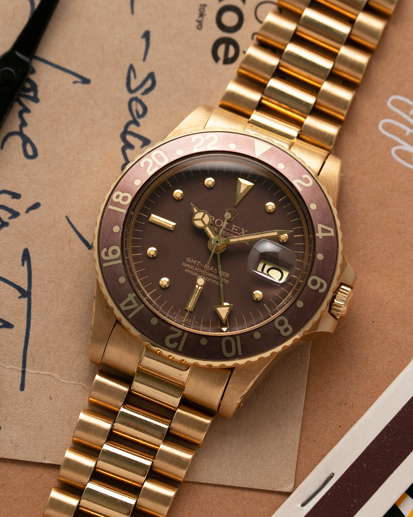Rolex GMT-Master Ref. 1675/8 'President' Full Set