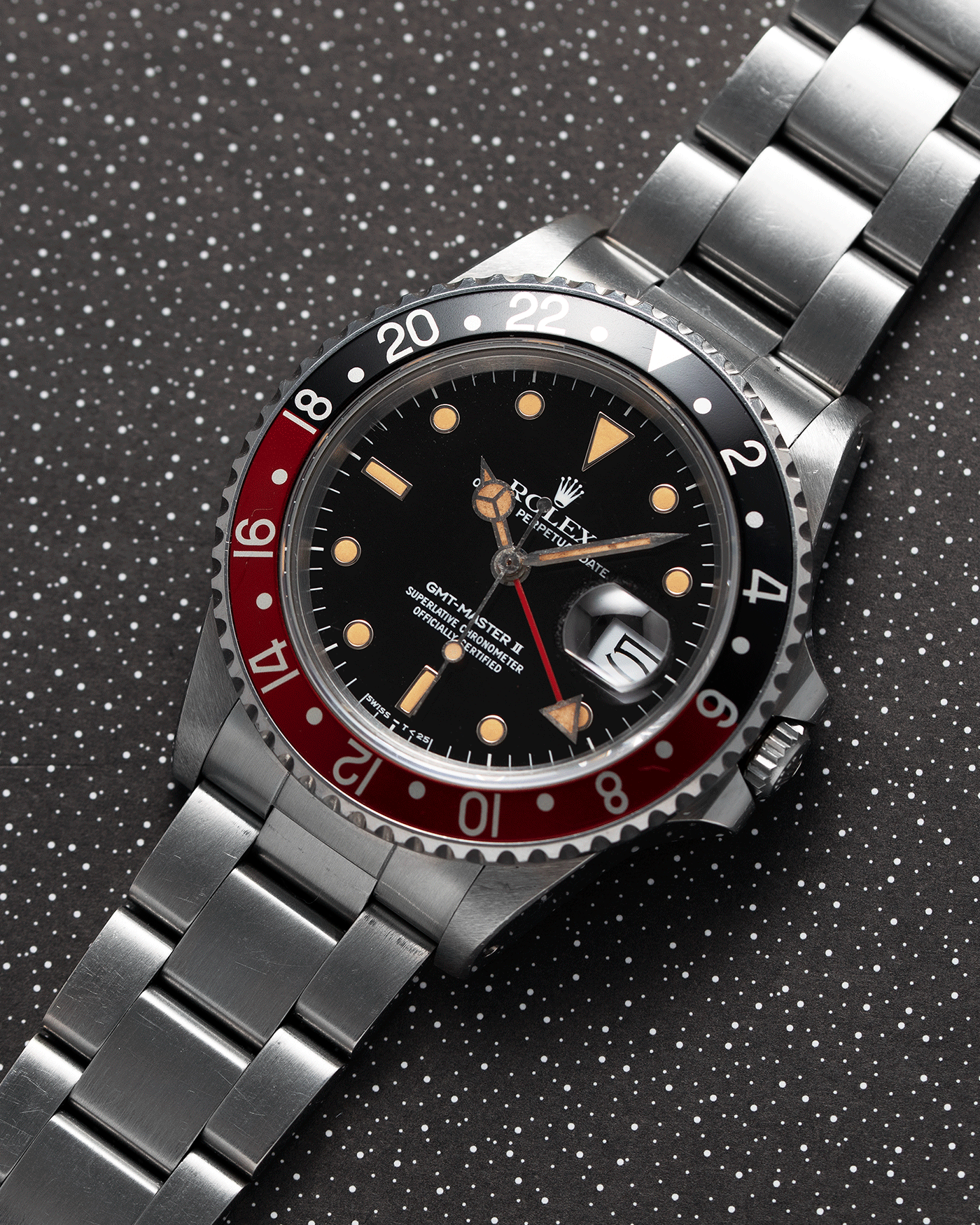 Rolex GMT Master II 16760 Fat Lady Coke Vintage Watch S.Song