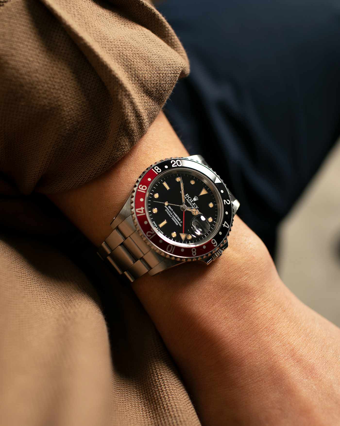 Rolex gmt master top ii fat lady
