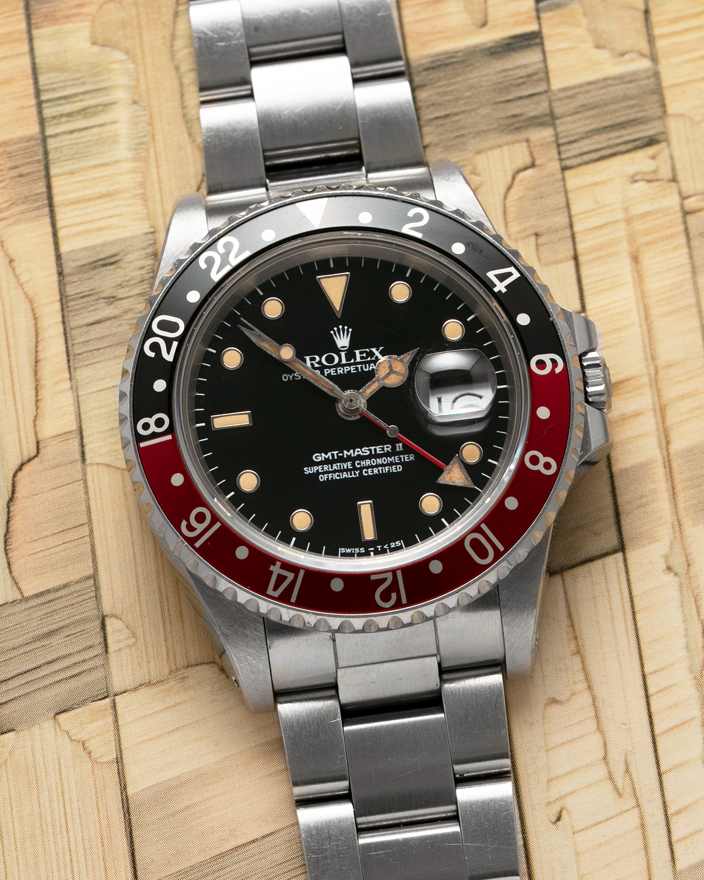 Rolex gmt master top ii fat lady