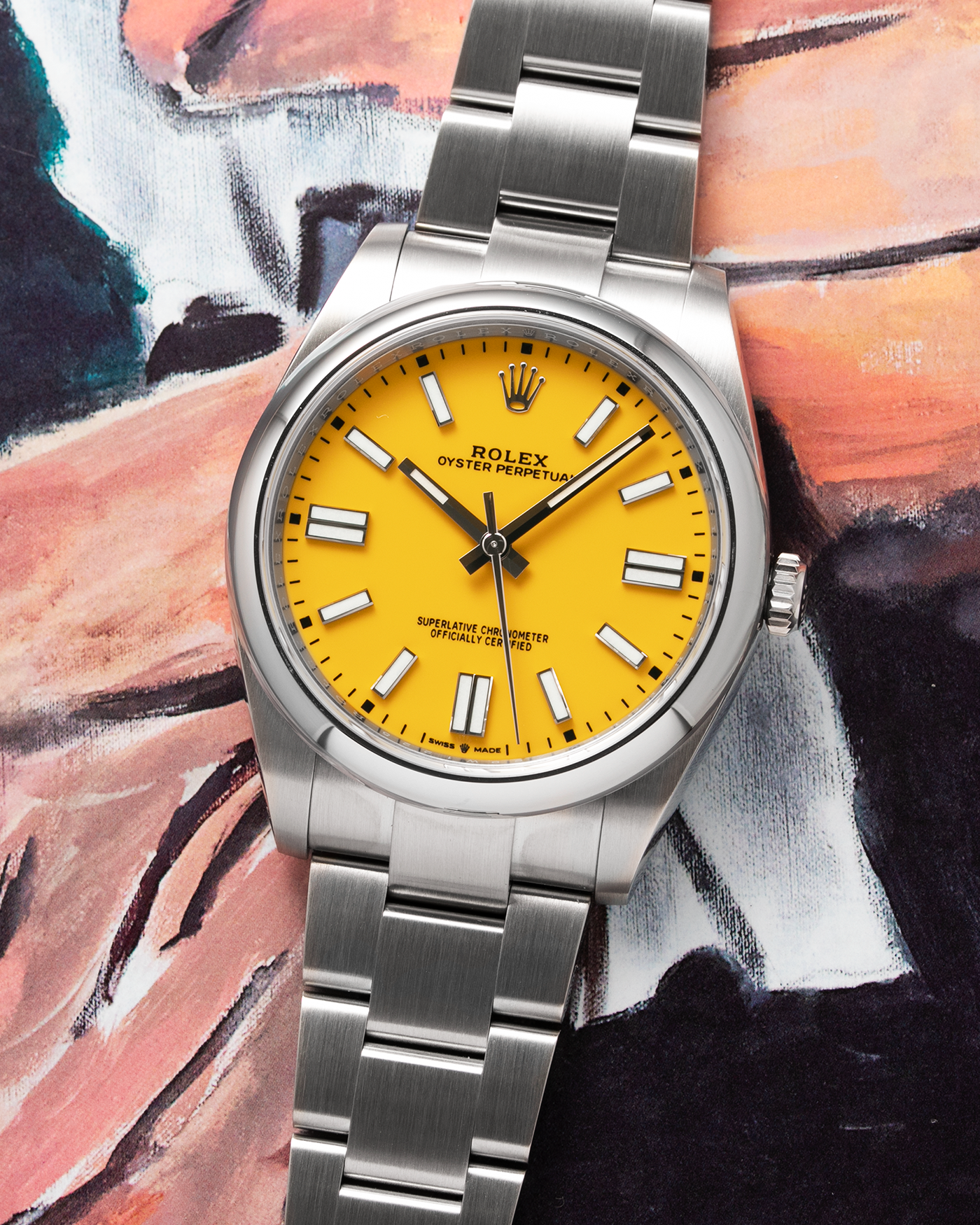 Rolex oyster 2025 perpetual bracelet