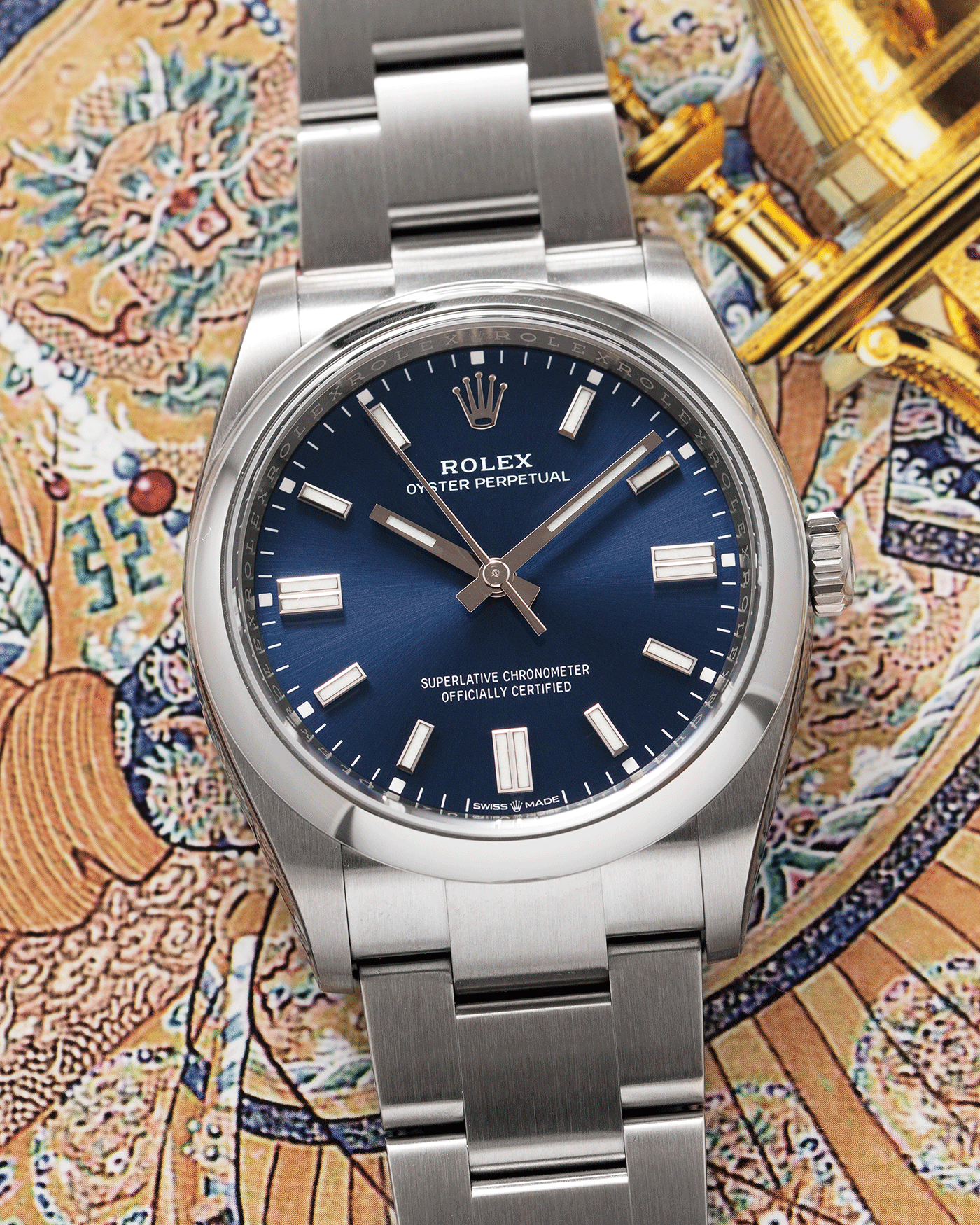 Brand: Rolex Year: 2020 Model: Oyster Perpetual 36 Reference Number: 126000 Material: 904L Stainless Steel Movement: Cal. 3230 Case Diameter: 36mm Bracelet: Stainless Steel Rolex Oyster Bracelet