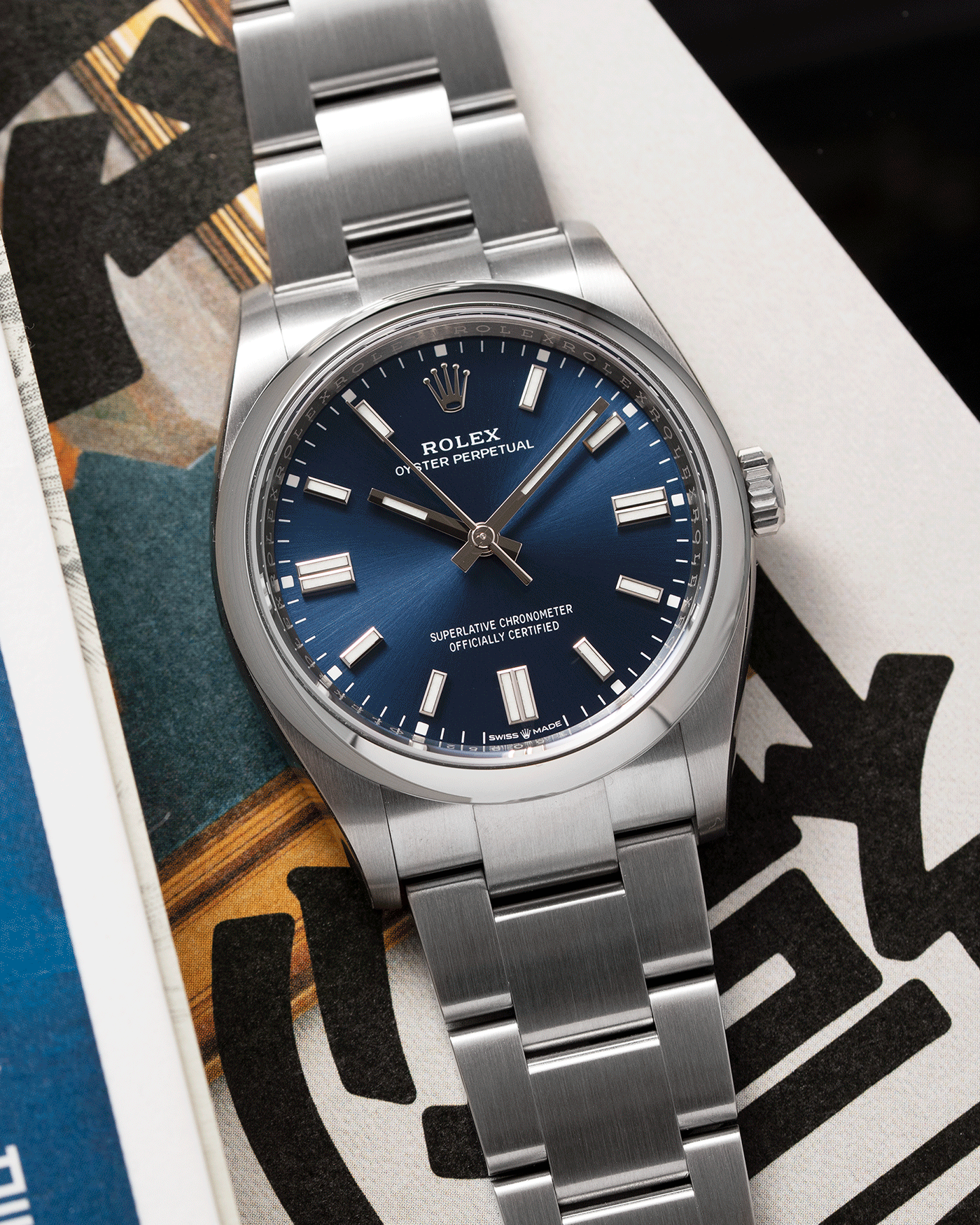 Brand: Rolex Year: 2020 Model: Oyster Perpetual 36 Reference Number: 126000 Material: 904L Stainless Steel Movement: Cal. 3230 Case Diameter: 36mm Bracelet: Stainless Steel Rolex Oyster Bracelet