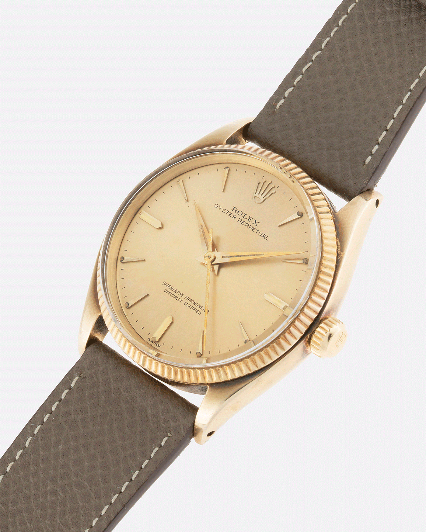Rolex Oyster Perpetual 1005 Gold Watch S.Song Vintage Watches For Sale S.Song Watches