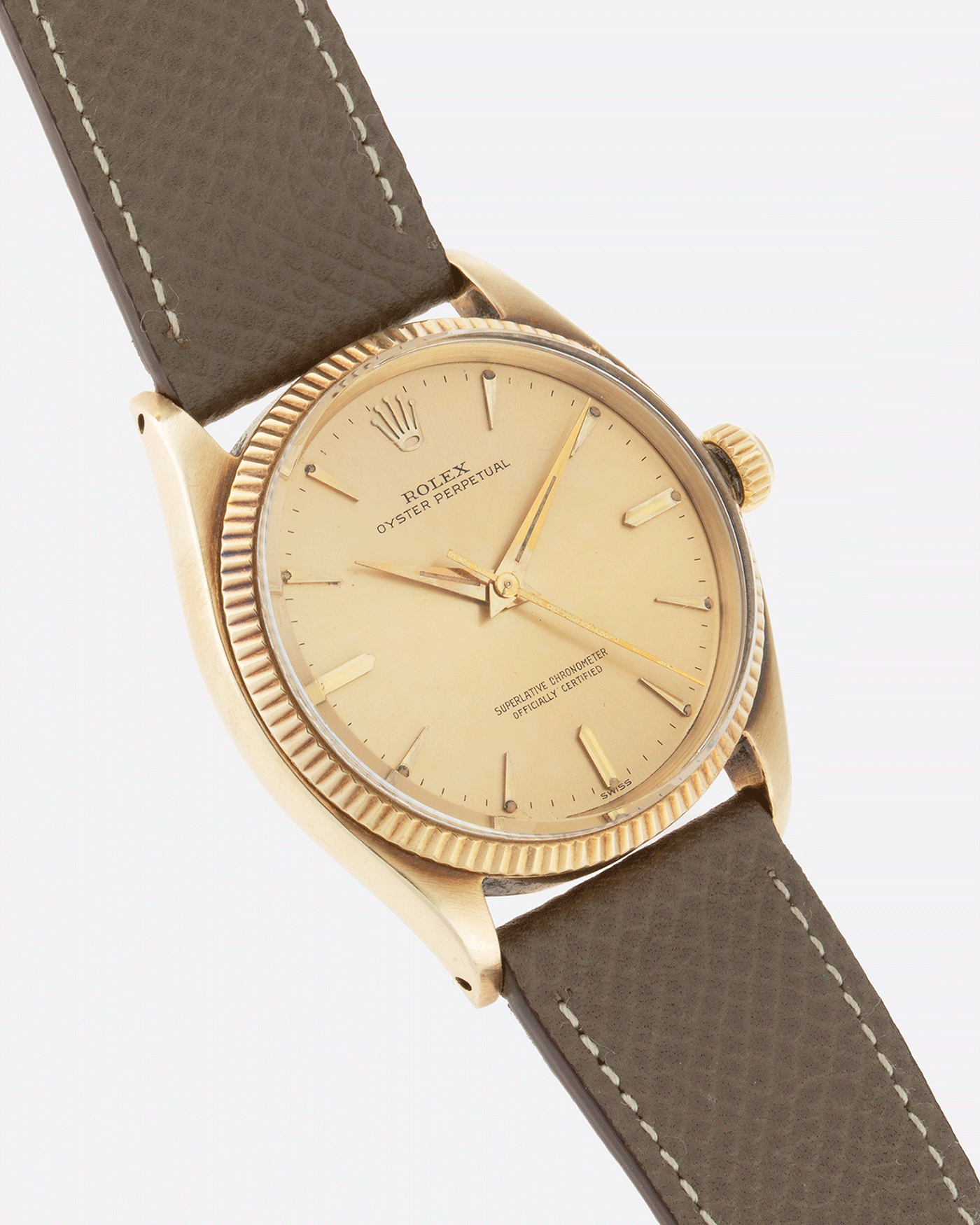 Rolex Oyster Perpetual 1005 Gold Watch S.Song Vintage Watches