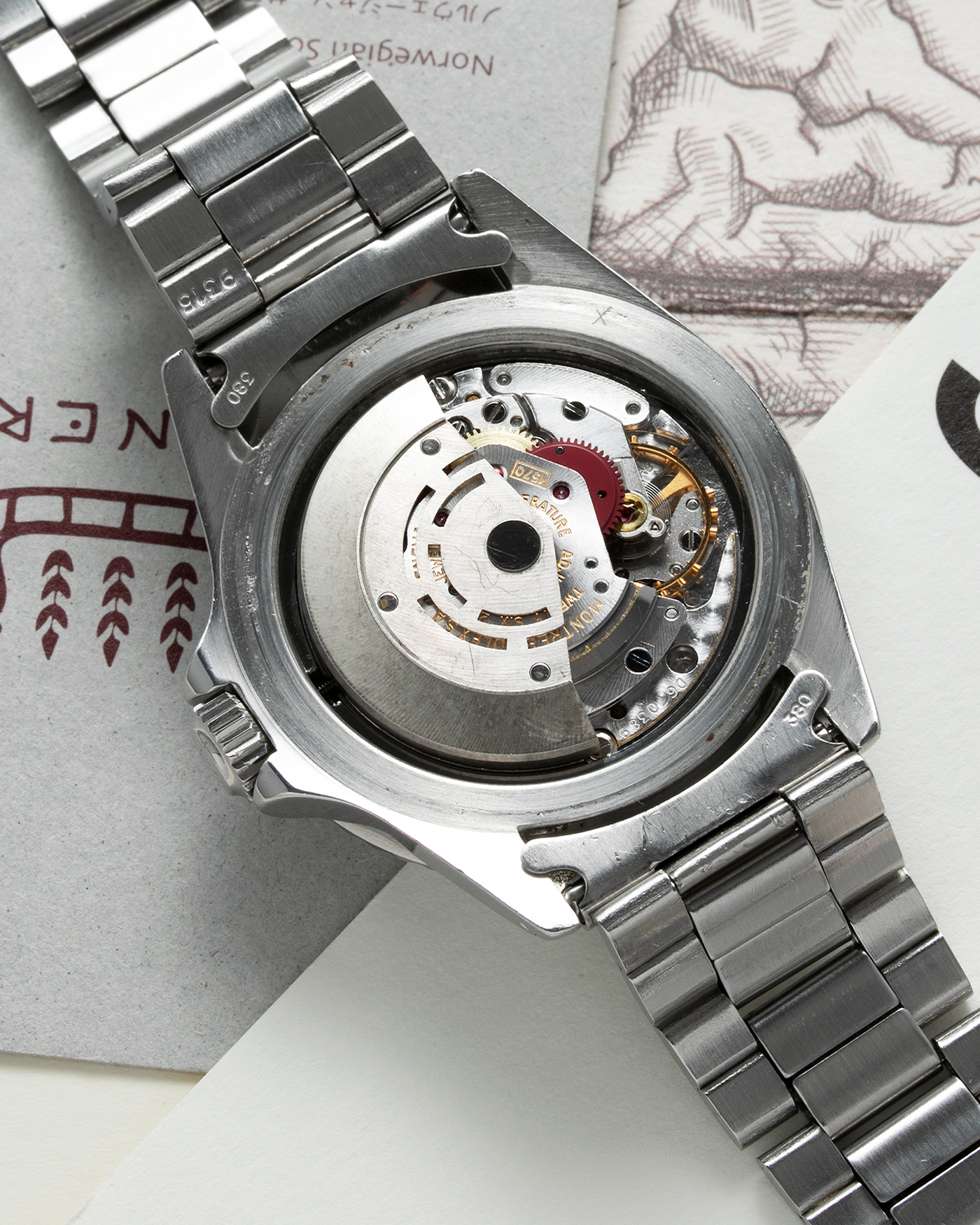 Brand: Rolex Model: Submariner Reference Number: 1680 ‘Red’ Year: 1969 Serail Number: 2.2 Mil Material: Stainless Steel Movement: Cal. 1570 Case Diameter: 40mm Lug Width: 20mm Bracelet/Strap: Rolex 9315 Oyster bracelet with 380 endlinks. 