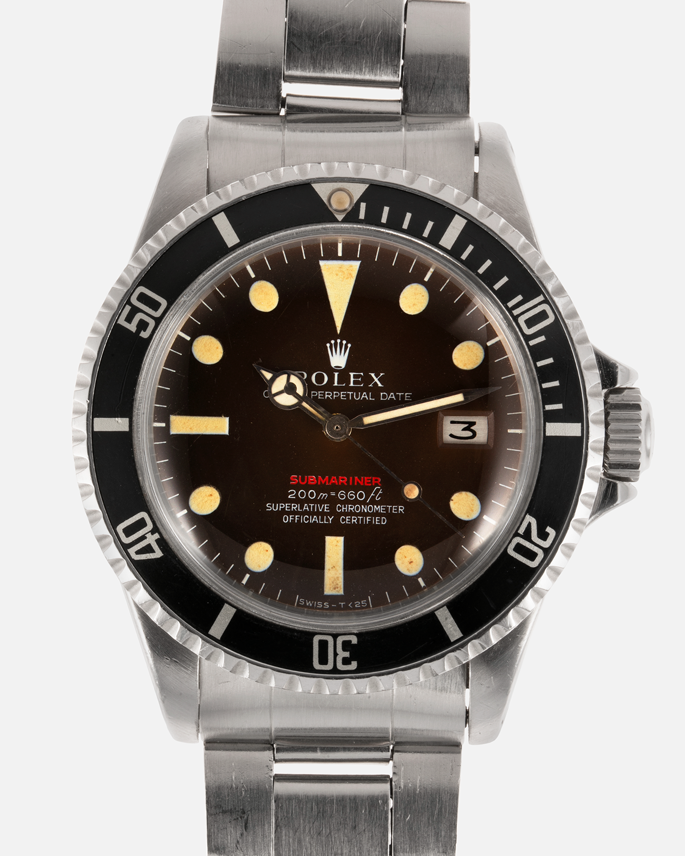 Rolex Red Submariner 1680 Tropical Mark 2 First Sport Watch S.Song Vintage Watches For Sale – S.Song