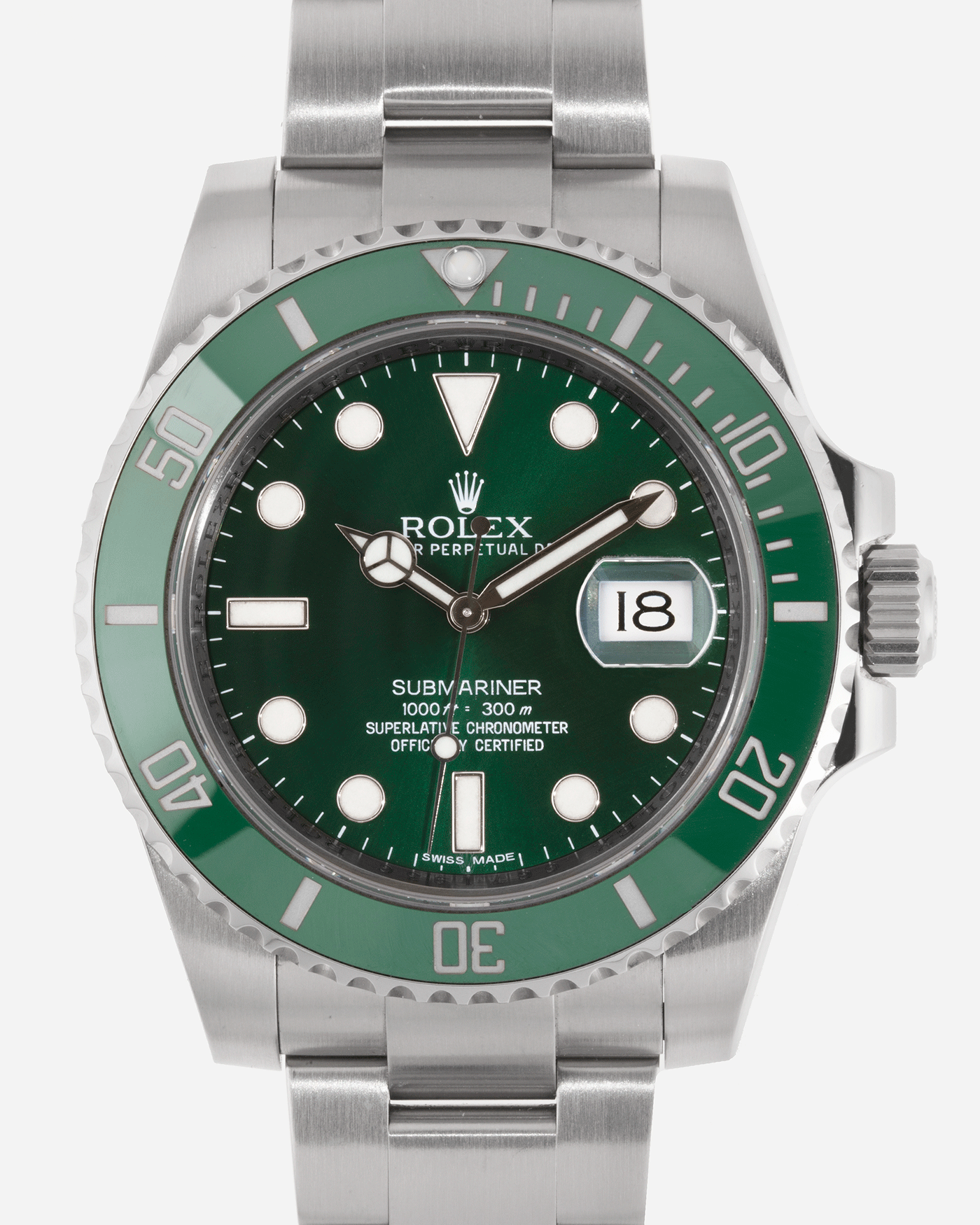 Rolex Submariner 116610LV Hulk