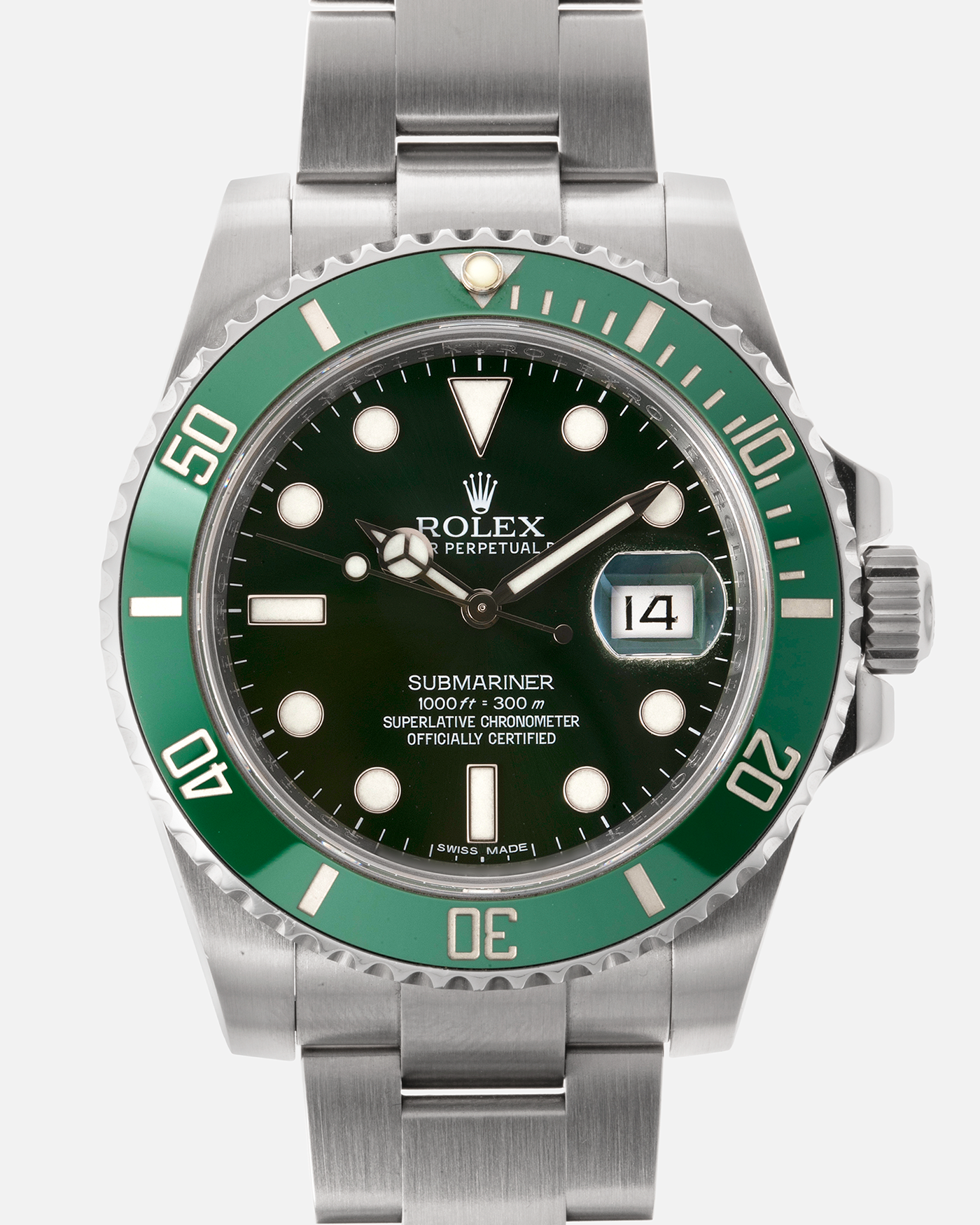 Rolex Submariner 116610LV Hulk Watch  S.Song Vintage Timepieces – S.Song  Watches