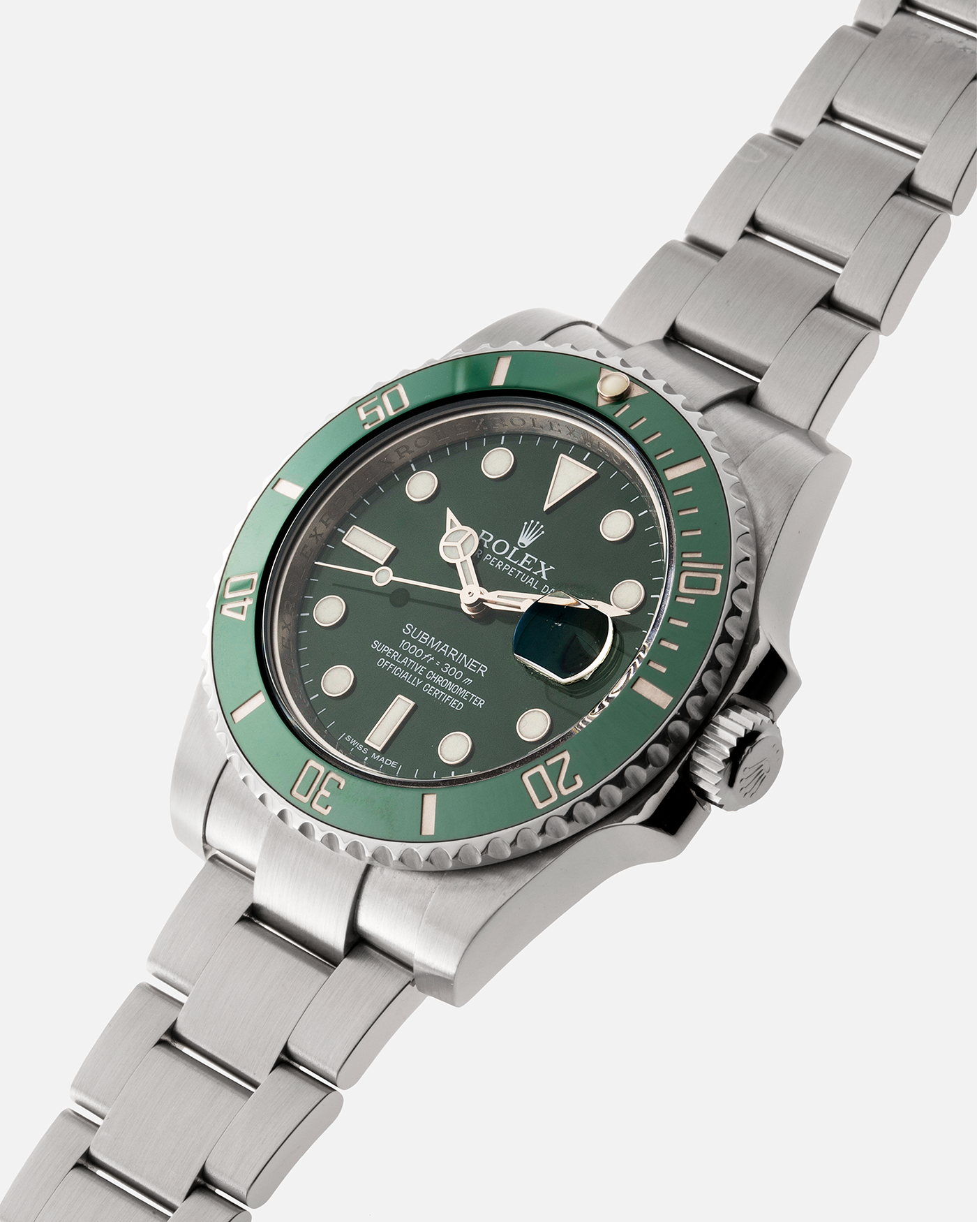 Rolex Submariner 116610LV Hulk Watch  S.Song Vintage Timepieces – S.Song  Watches