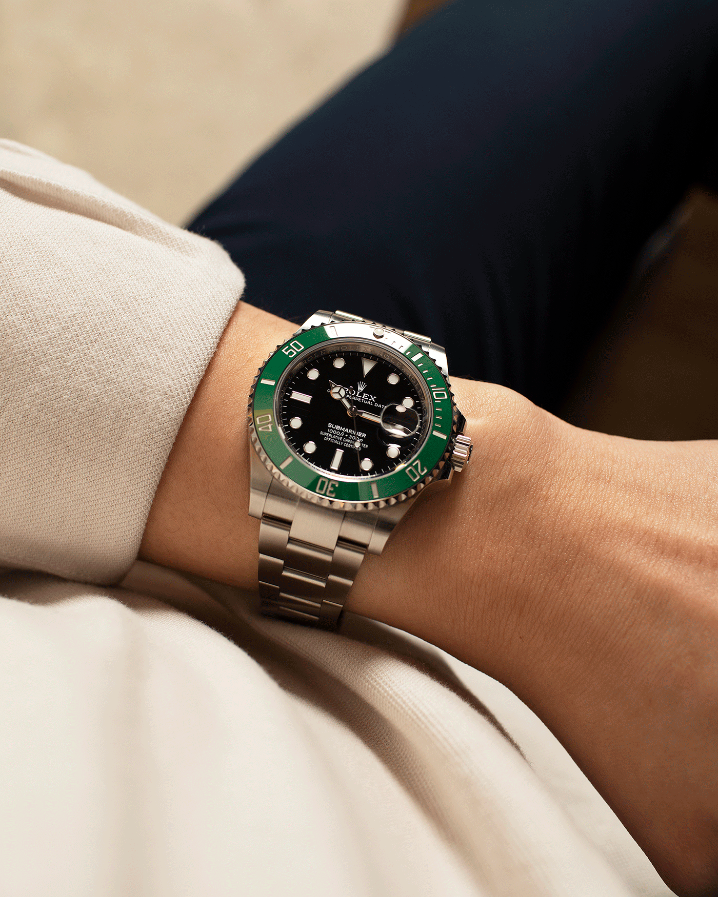 Rolex hulk serial number on sale