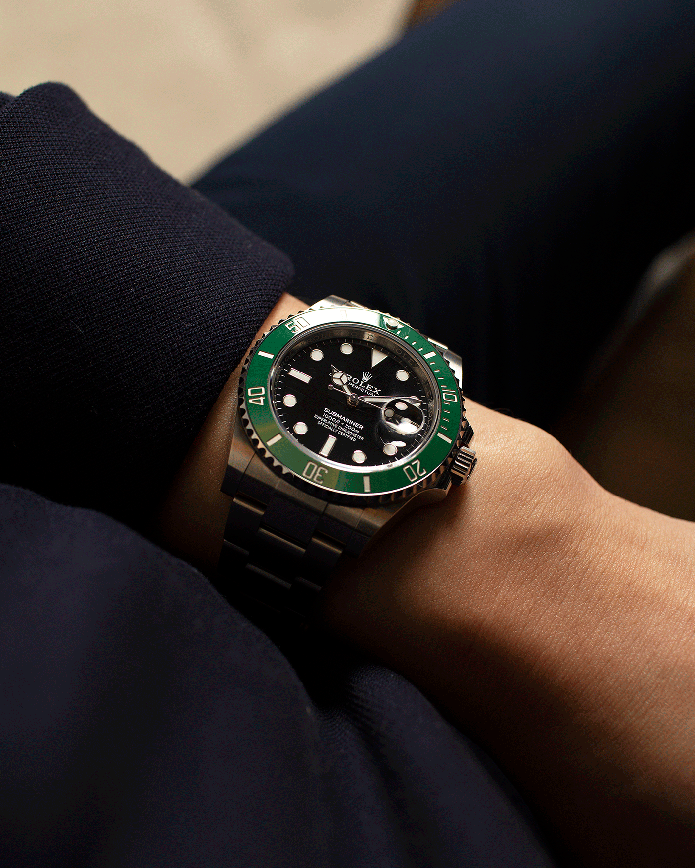 Brand: Rolex Year: 2020 Model: Submariner ‘Starbucks’ Reference Number: 126610LV Serial Number: Random Serial Material: Stainless Steel Movement: Cal. 3235 Case Diameter: 41mm Lug Width: 21mm Bracelet/Strap: Stainless Steel Rolex Oyster Bracelet