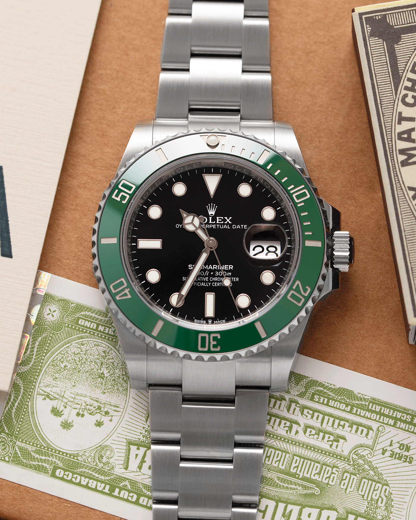 Rolex Submariner Starbucks 41mm Bezel