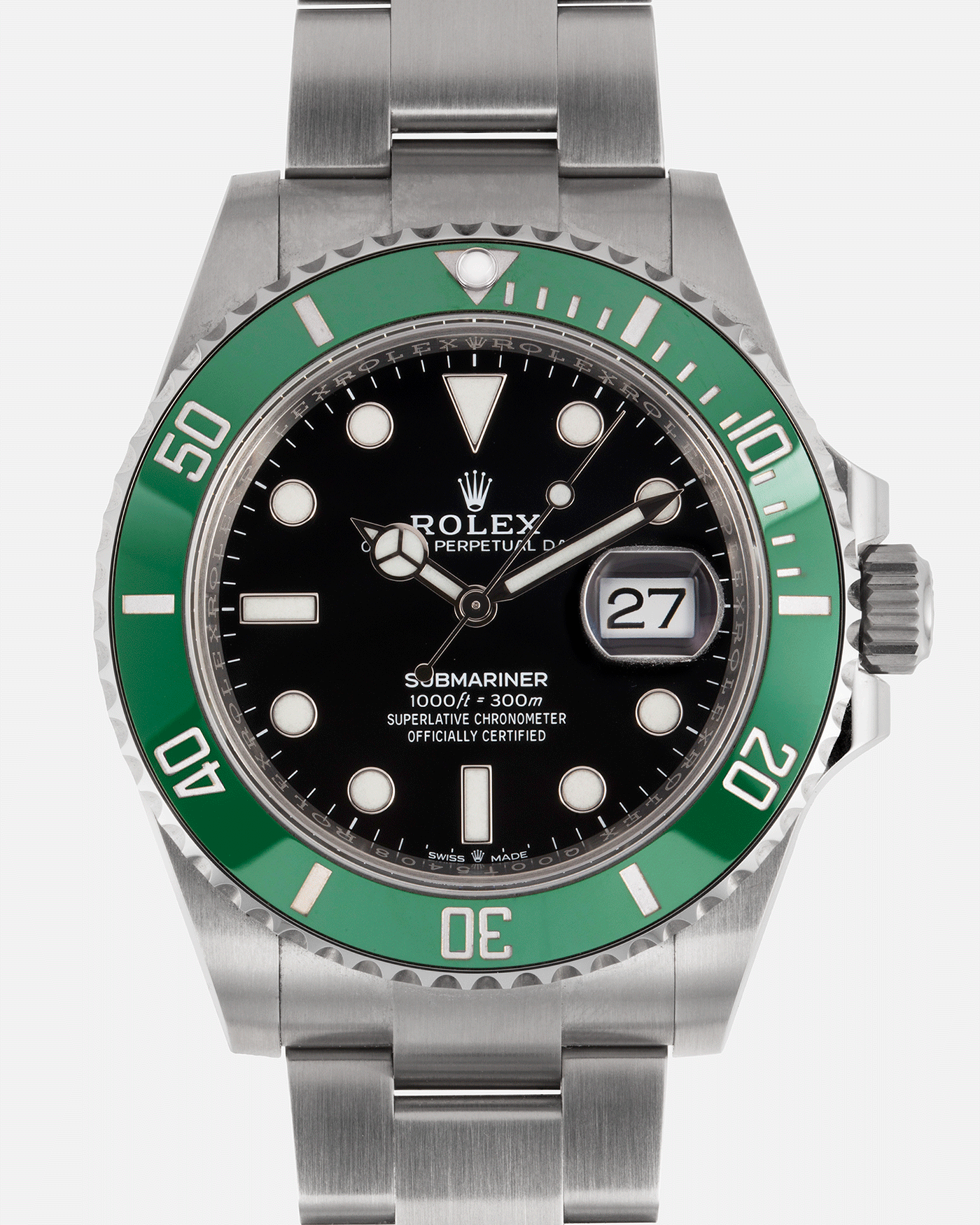 Rolex - Unworn Submariner Starbucks 126610LV – David and Sons Timepieces