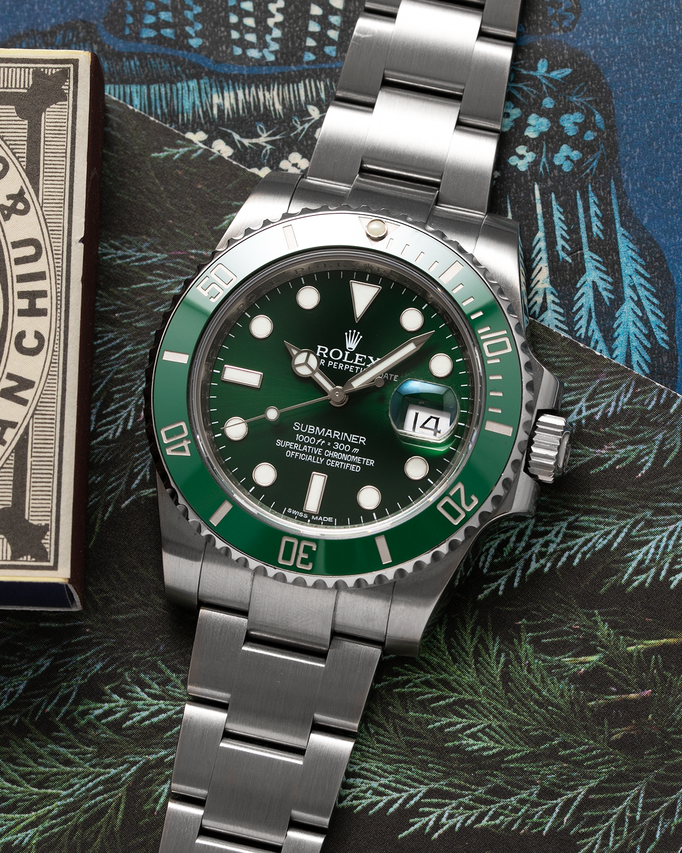 Rolex Submariner 116610LV Hulk Watch  S.Song Vintage Timepieces – S.Song  Watches