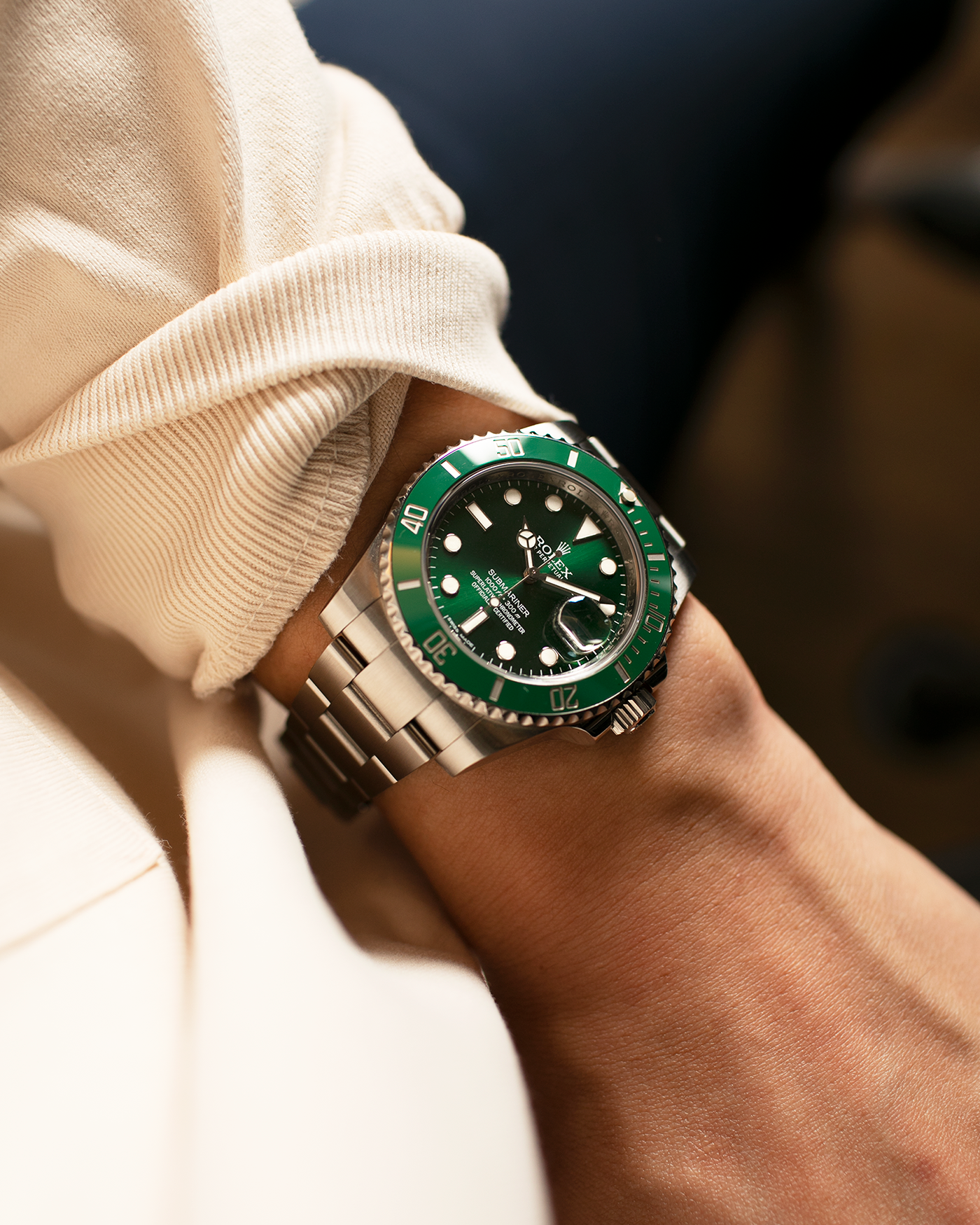 Rolex Submariner 116610LV Hulk Watch