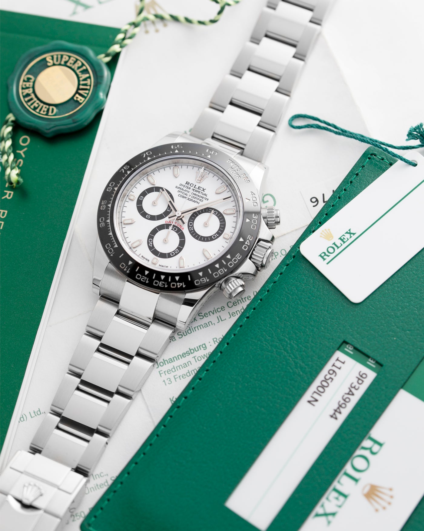 Rolex Cosmograph Daytona 116500 Panda Chronograph Watch | S.Song Timepieces – S.Song Watches