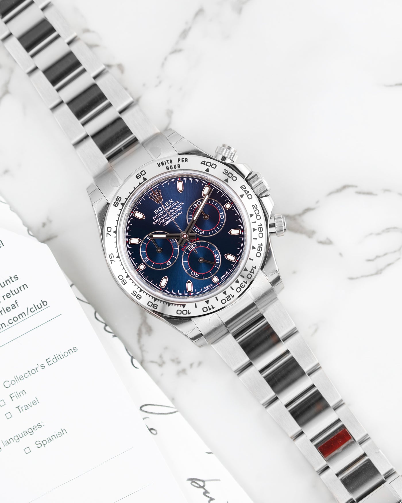 White gold blue daytona hot sale