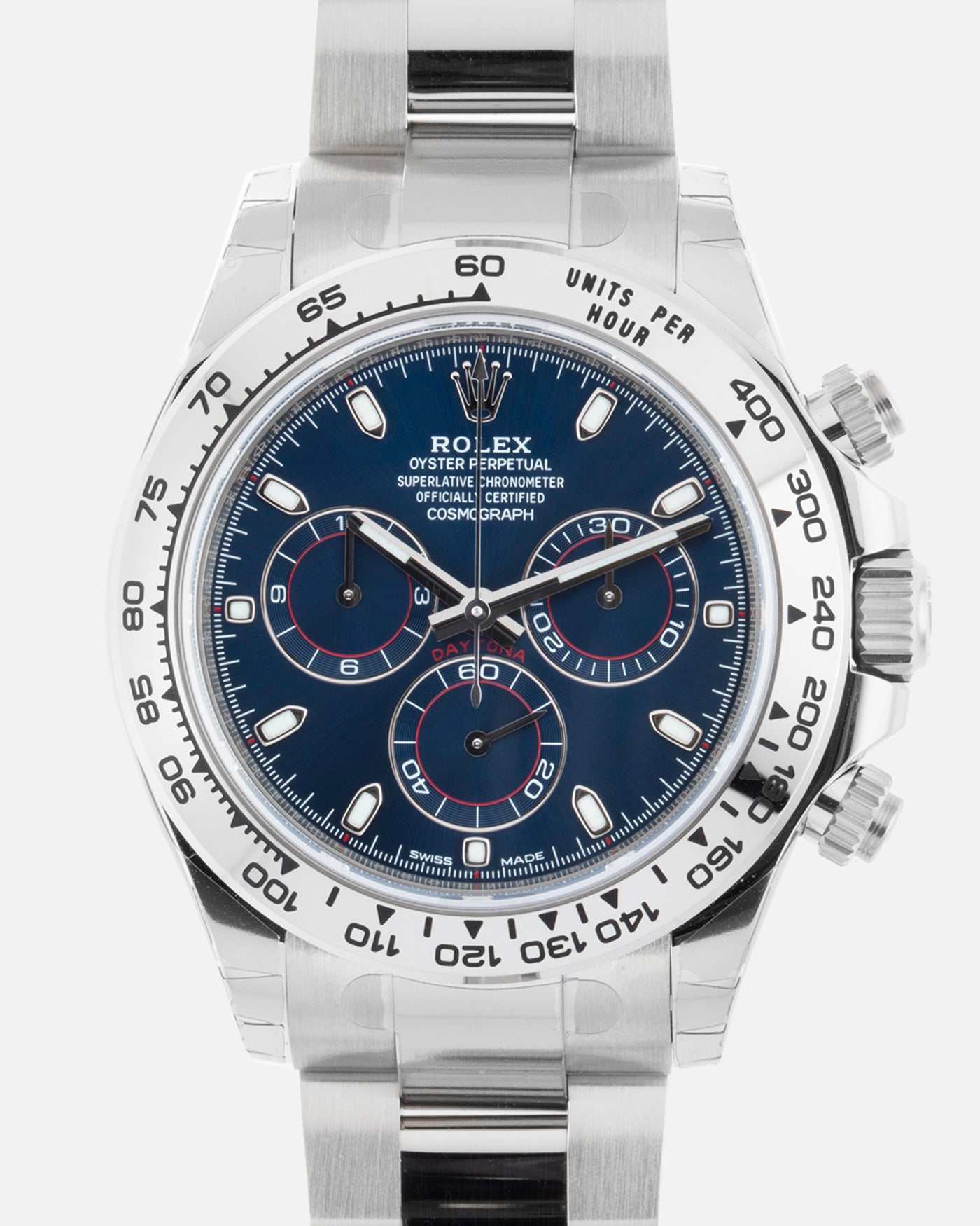 Cosmograph daytona blue top dial