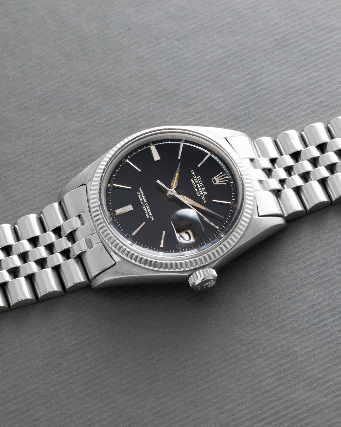 Rolex Datejust 1601 White Gold 'Tropical'