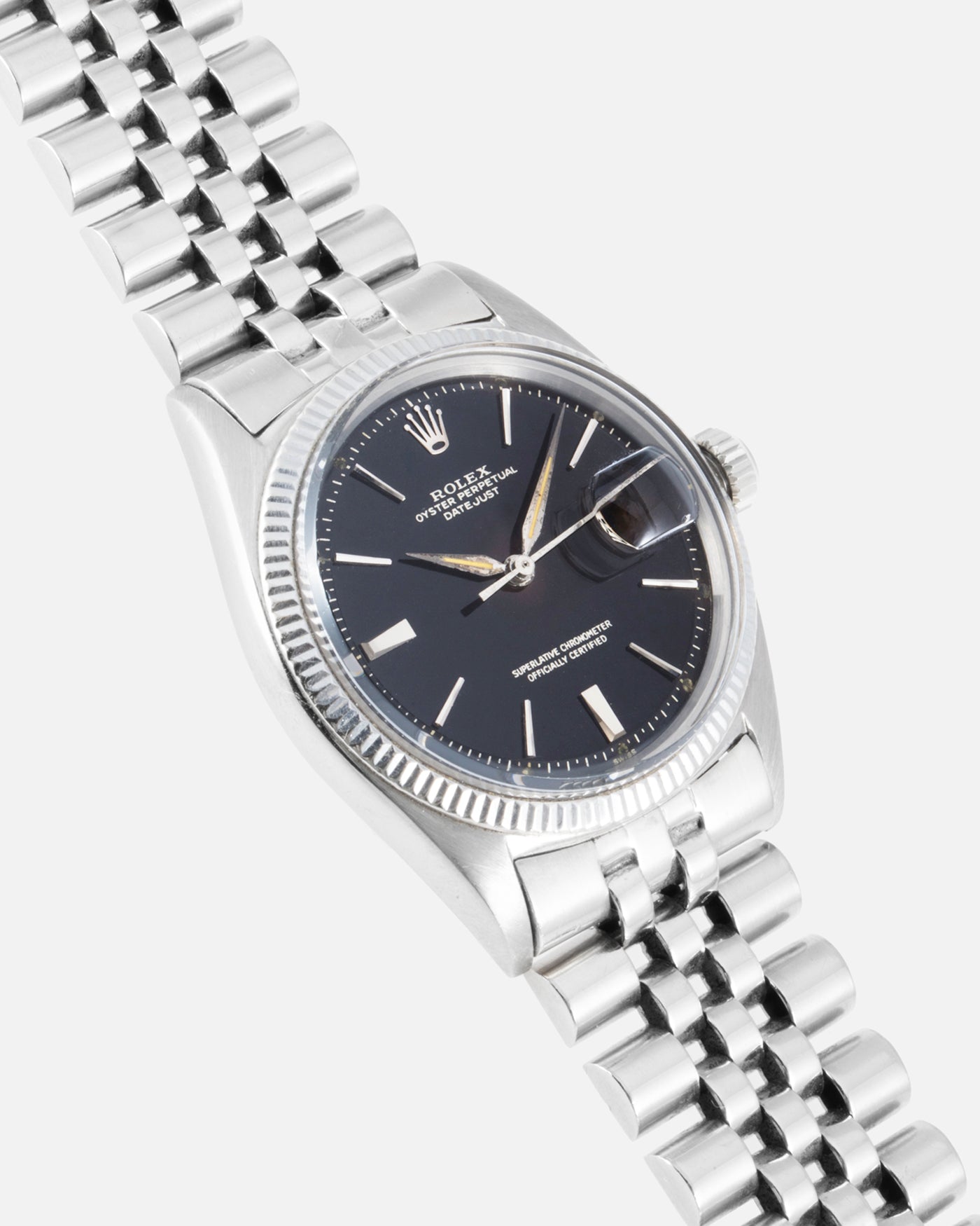 Rolex Datejust 1601 White Gold 'Tropical'