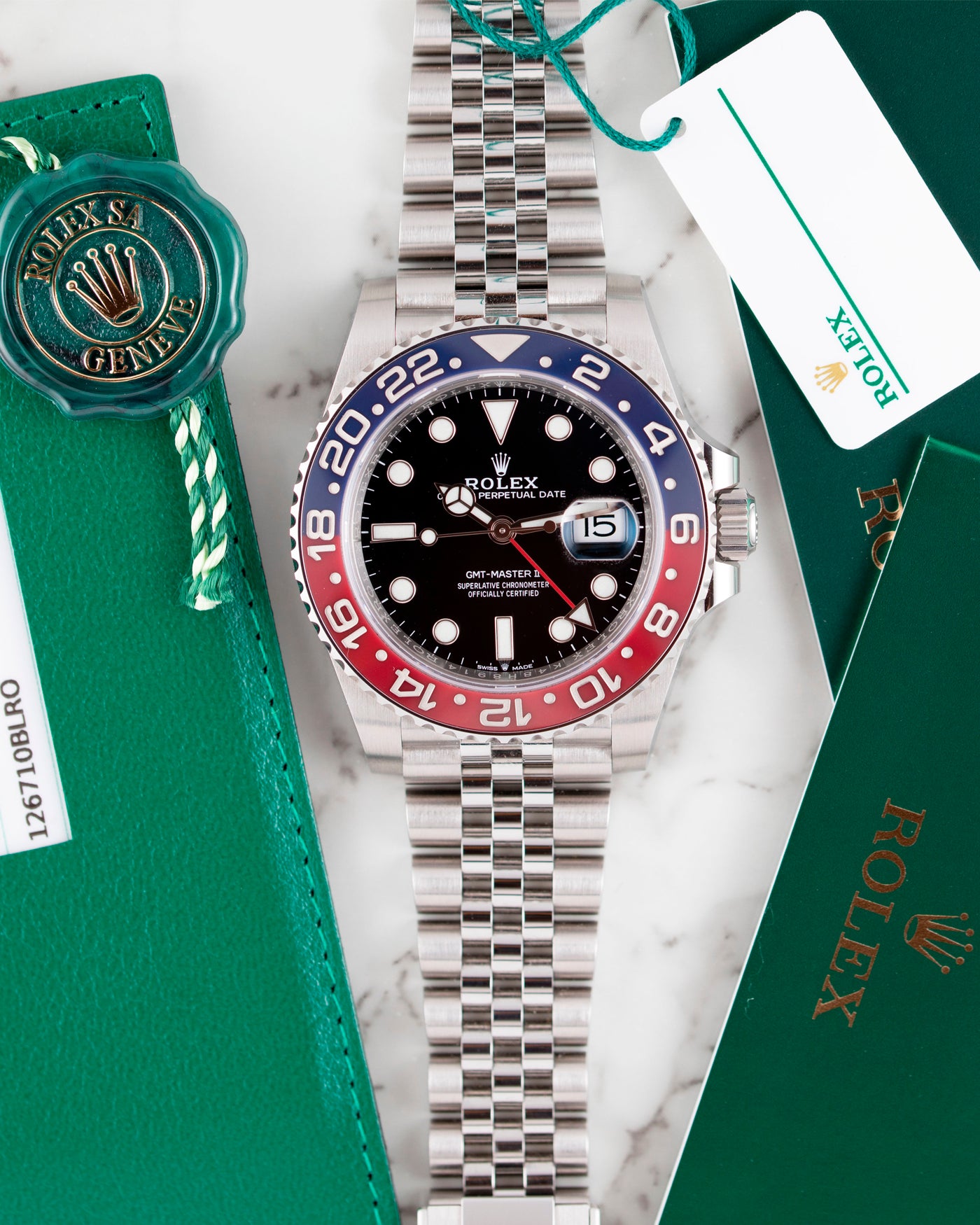 Rolex GMT-Master Pepsi 126710 BLRO