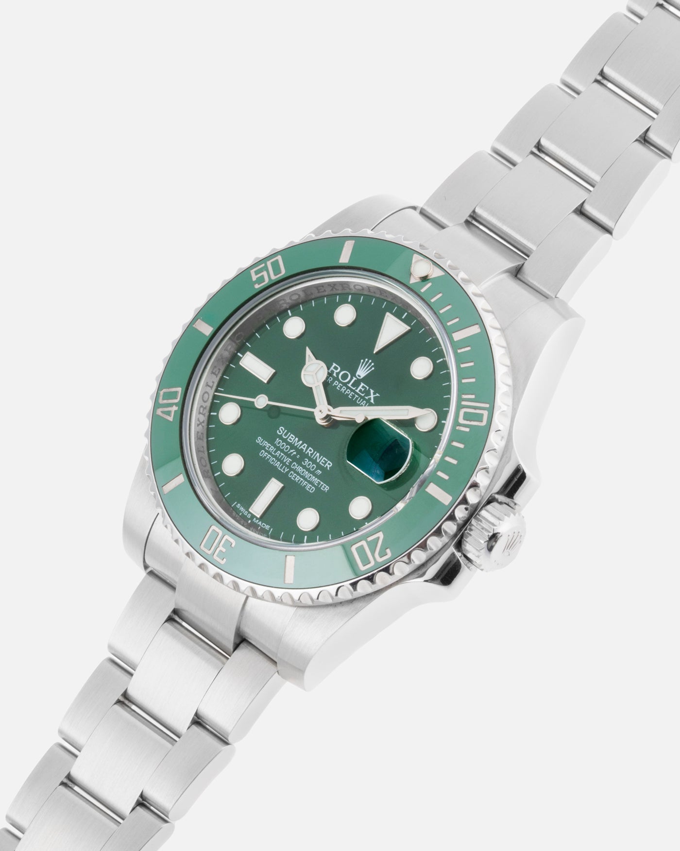 Rolex Submariner 116610LV Hulk Watch