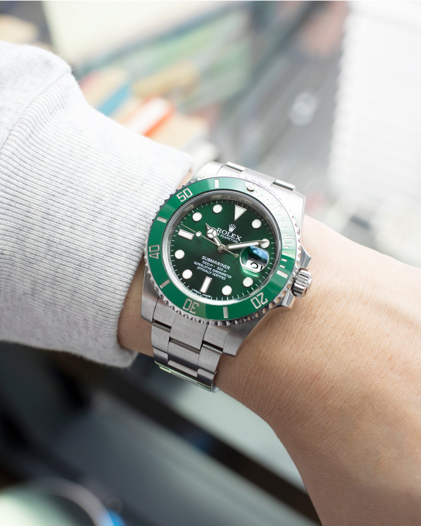 Rolex Submariner 116610LV Hulk Watch | S.Song Vintage Timepieces – S ...