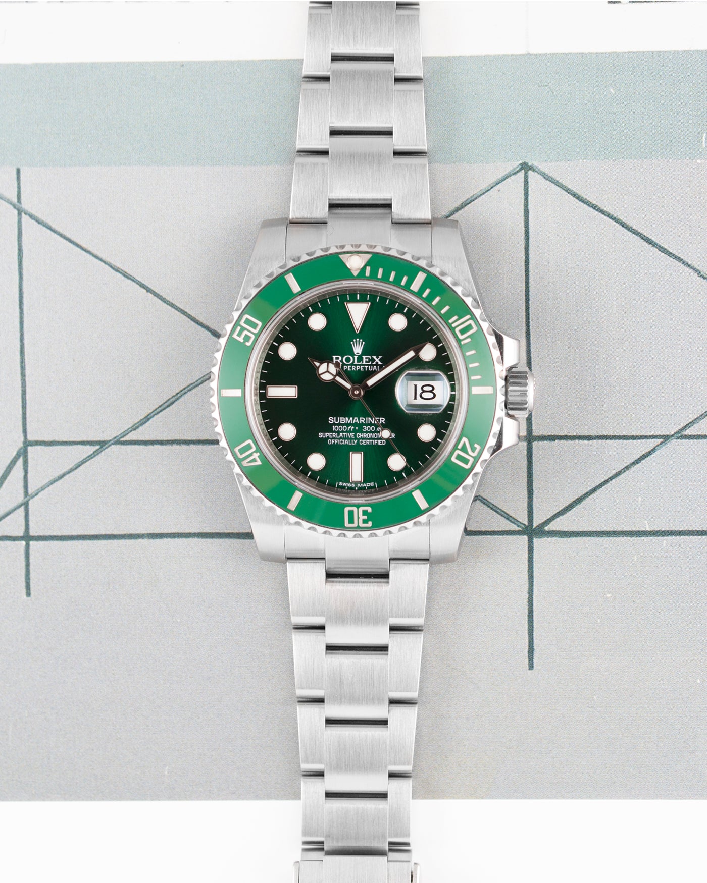 Rolex Submariner 116610LV Hulk Watch S.Song Vintage Timepieces