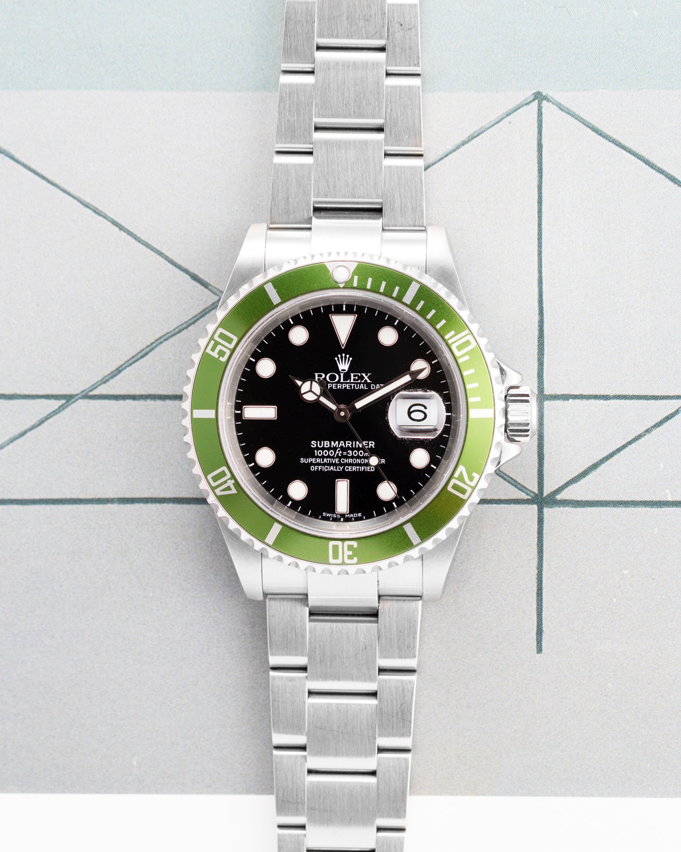 Rolex Submariner 16610LV 'Kermit' Lime Green Bezel - 2003/5 – 25 Dials