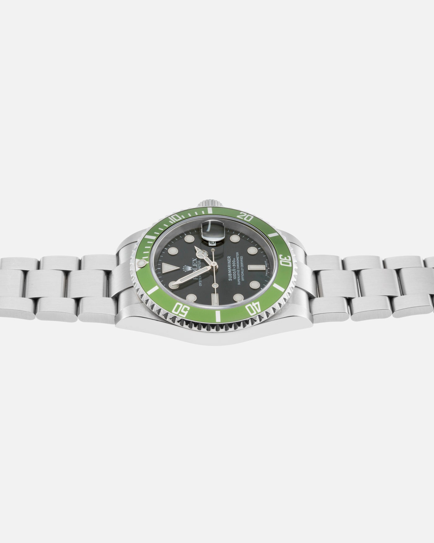 Rolex Submariner 16610LV Kermit B3 Lime
