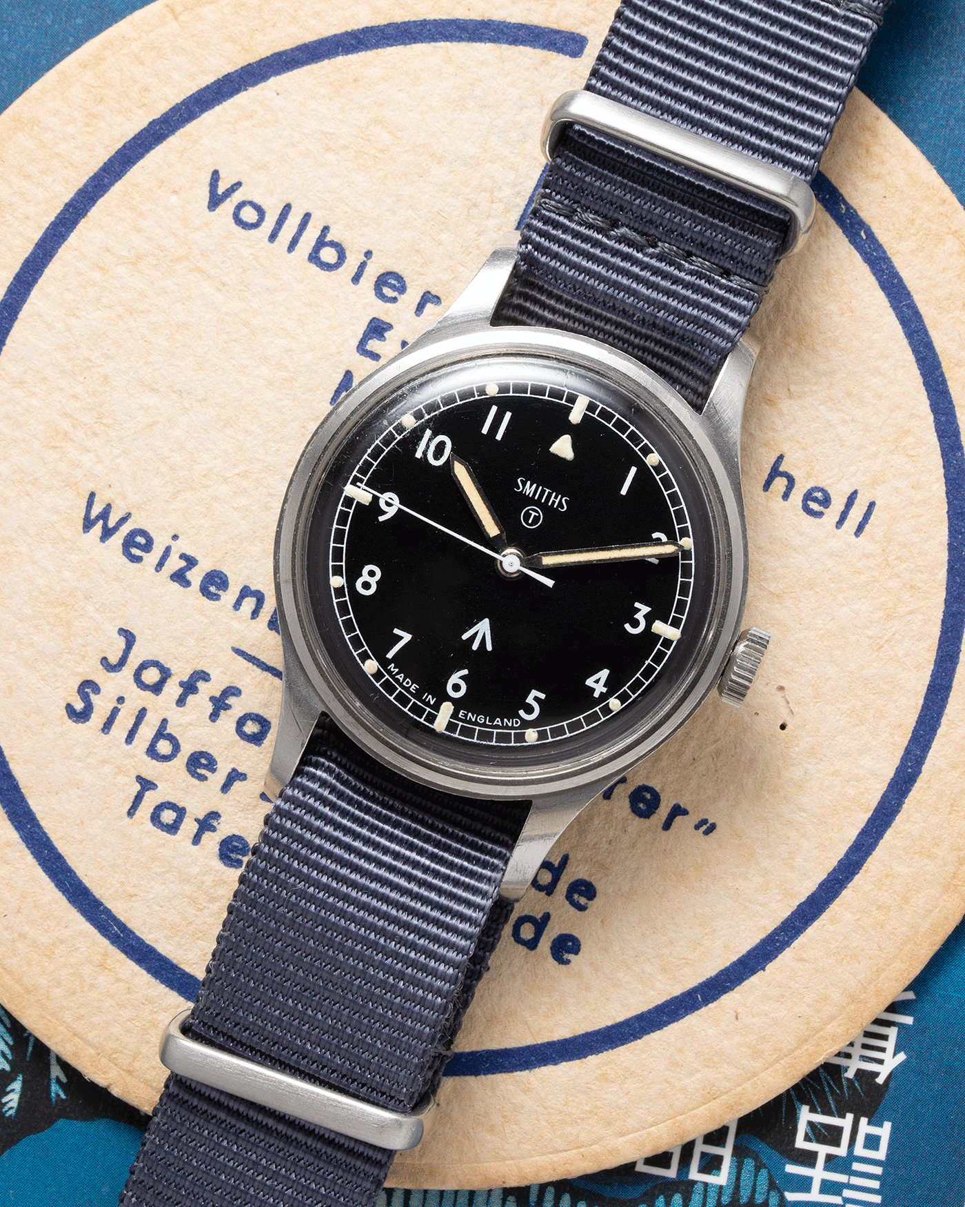 Smiths W10 Vintage British Military Watch S.Song Vintage Watches For Sale S.Song Watches