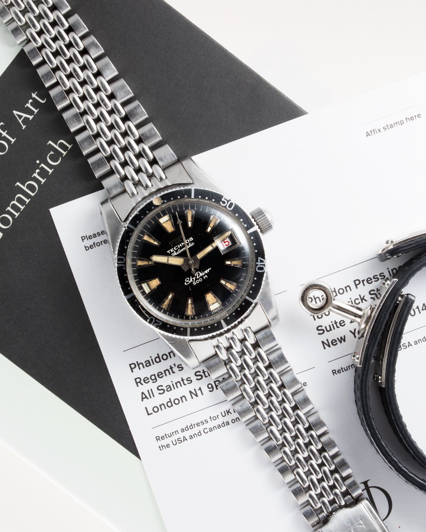 Technos Skydiver Vintage Diver Watch S.Song Vintage Watches S