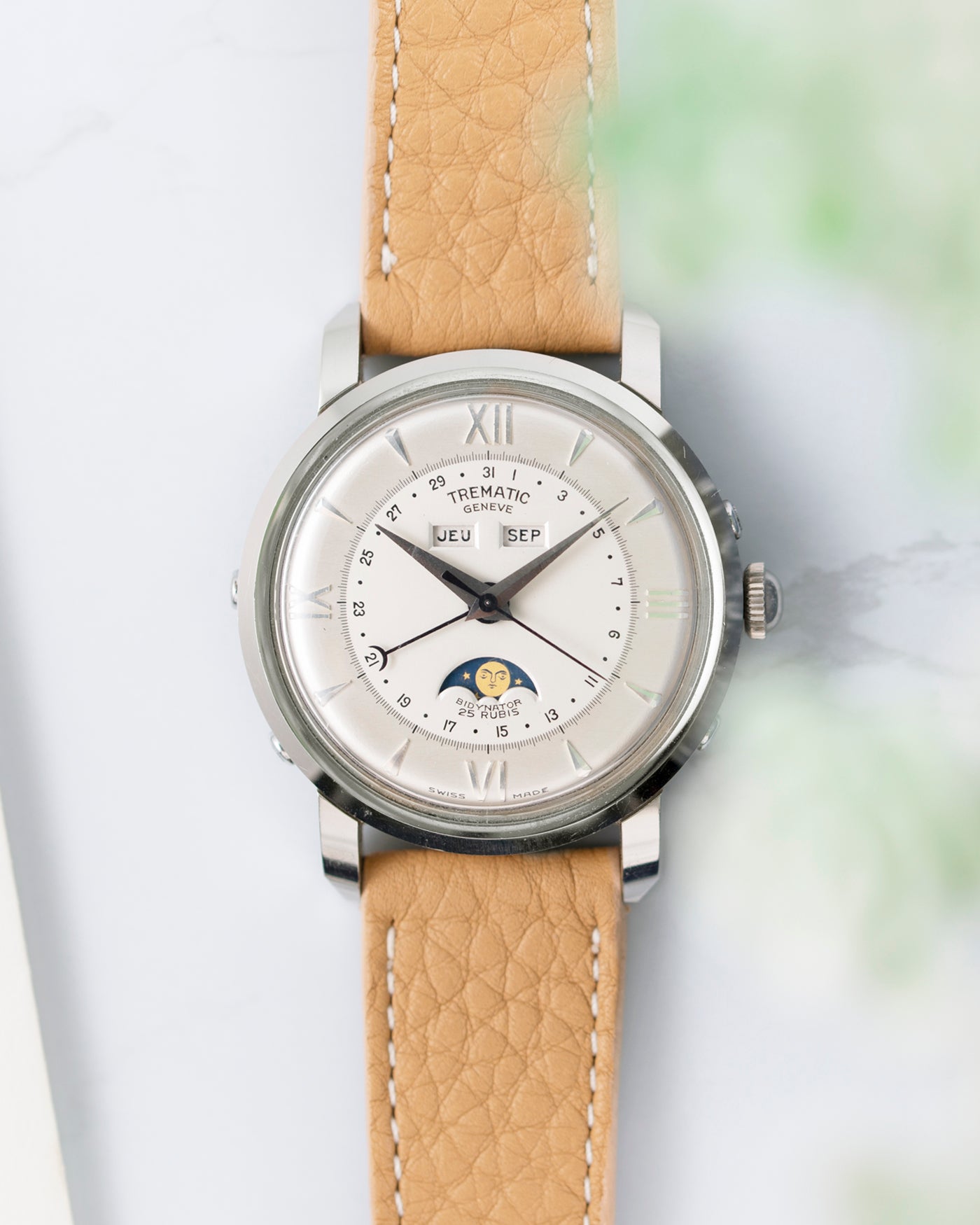 Trematic Bidynator Triple Calendar Moonphase