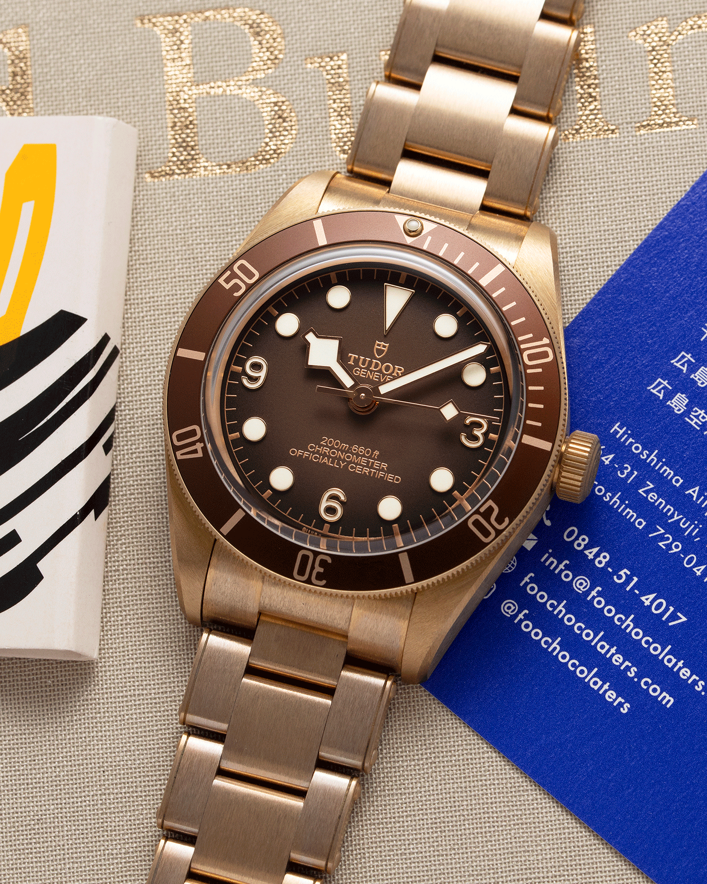 Brand: Tudor Year: 2021 Model: Black Bay 58 Bronze Reference Number: 79012M-0001 Material: Bronze Movement: in-house self-winding calibre MT400 Case Diameter: 39mm Bracelet/Strap: Tudor Black Bay 58 Bronze Bracelet