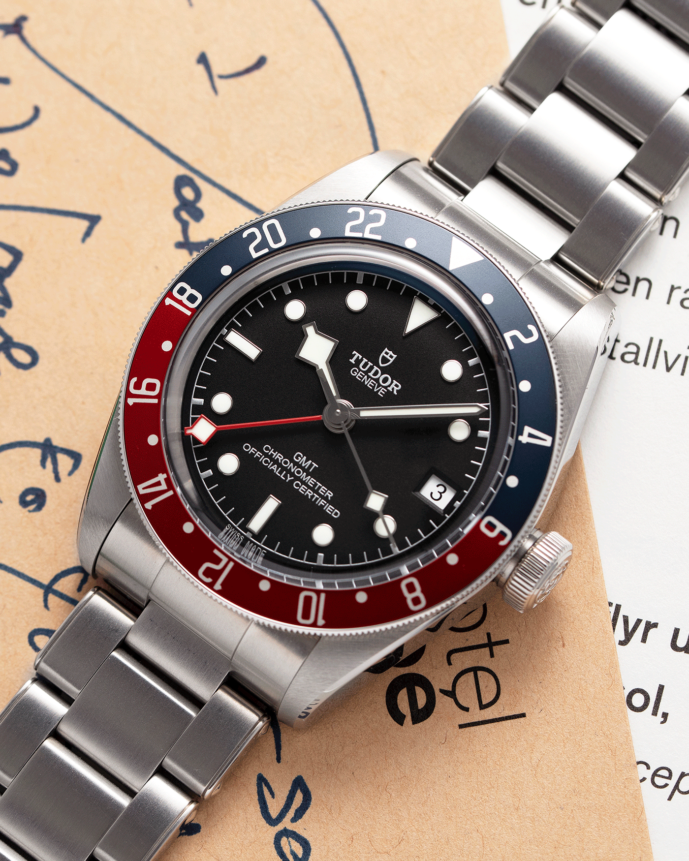 Brand: Tudor Year: 2020 Model: Black Bay GMT Reference Number: 79830RB Material: Stainless Steel Movement: Cal. MT5652 Case Diameter: 41mm Bracelet: Stainless Steel Tudor Bracelet