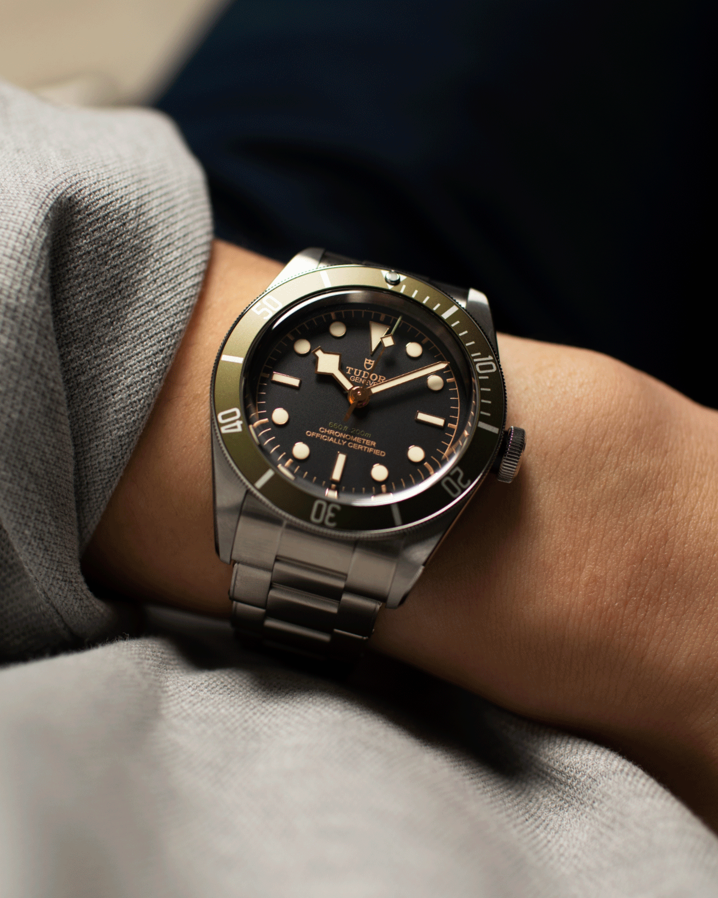 Brand: Tudor Year: 2021 Model: Black Bay Harrods Edition Reference Number: 79230G Material: Stainless Steel Movement: in-house self-winding calibre MT5602 Case Diameter: 41mm Bracelet/Strap: Tudor Stainless Steel River Bracelet