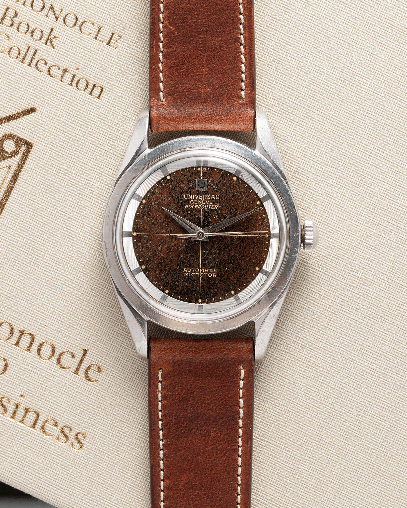 Universal Geneve Polerouter 20357-2 Vintage Watch | S.Song Vintage Watches Mark Eleven