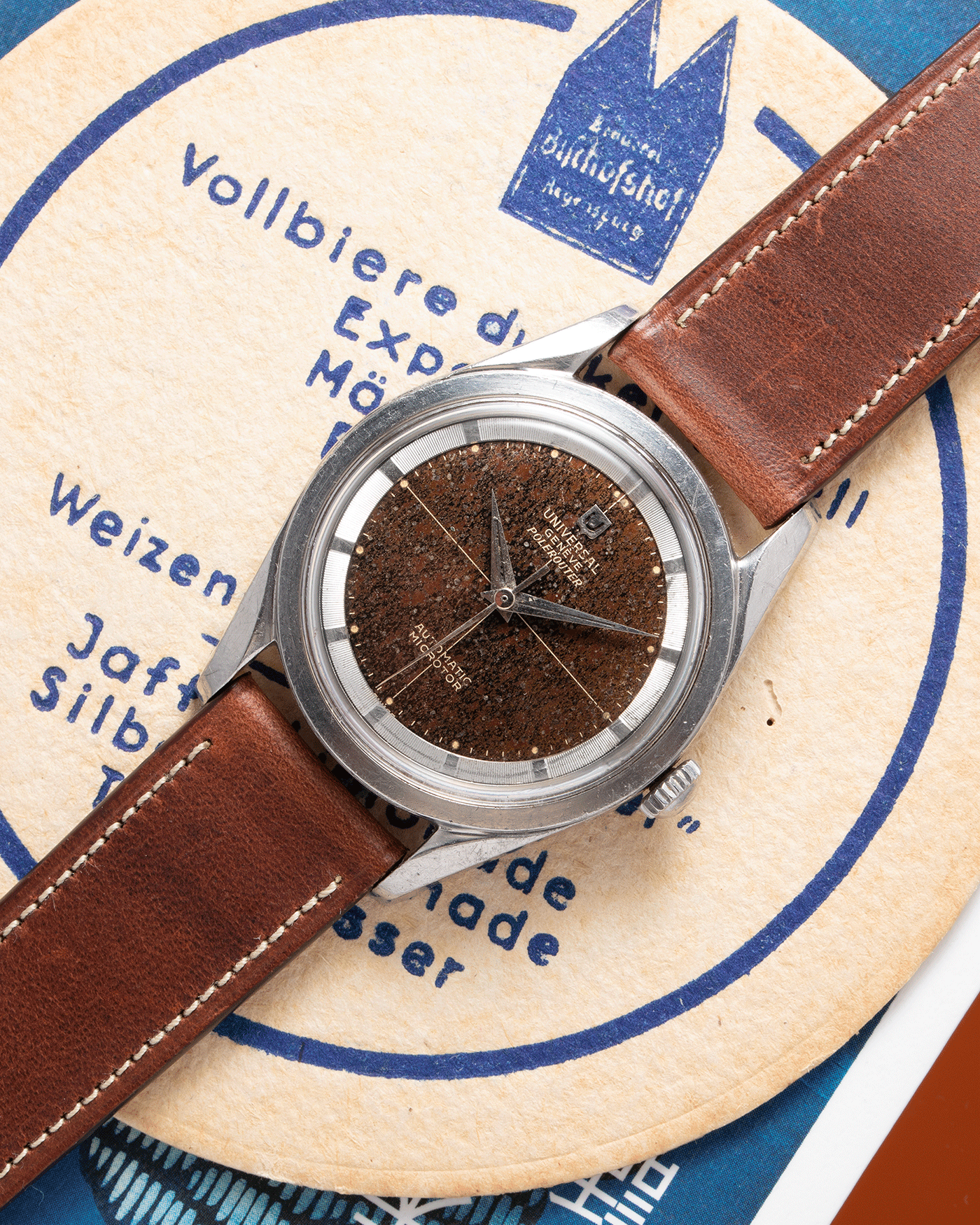 Universal Geneve Polerouter 20357 2 Vintage Watch S.Song Vintage