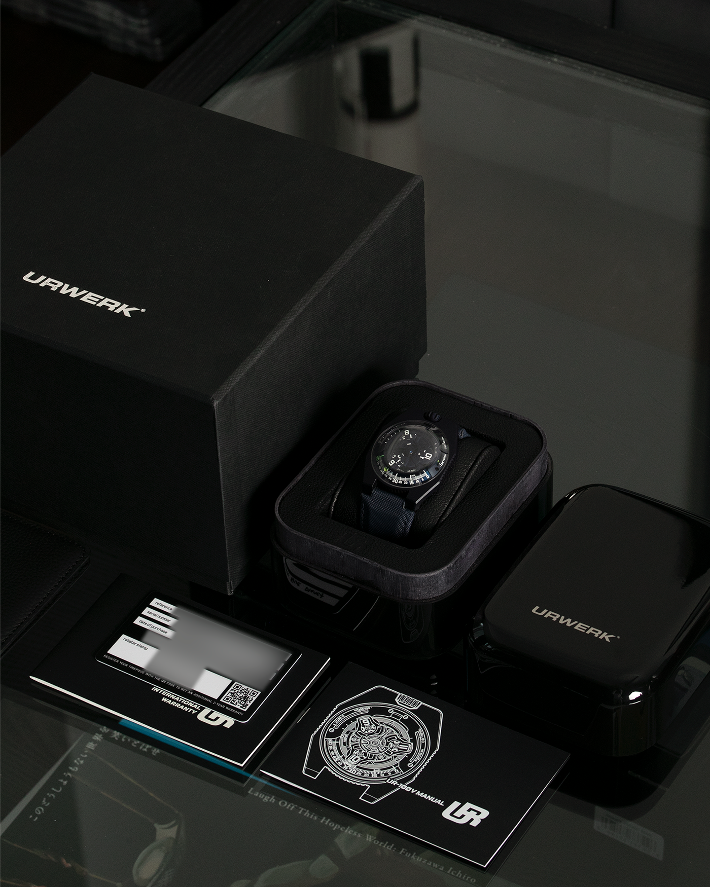 Urwerk UR100 Blue Planet
