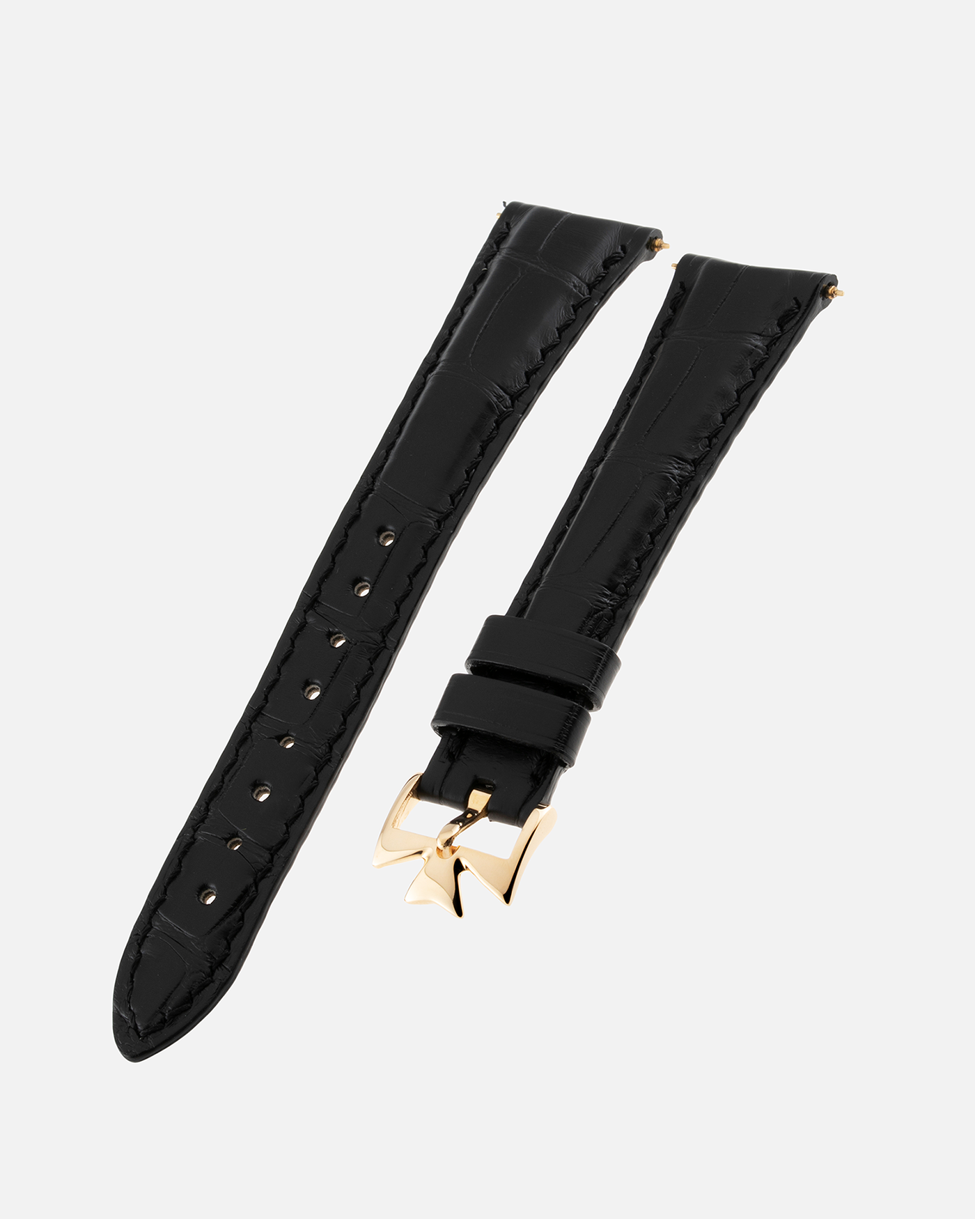 Brand: Vacheron Constantin Year: 1990’s Model: Perpetual Calendar Reference Number: 43031 Material: 18k Yellow Gold Movement: Vacheron Constantin Cal. 1120/2 Case Diameter: 36mm Bracelet: Molequin Navy Blue Texture Calf and Vacheron Constantin Black Alligator with 18k Yellow Gold Tang Buckle