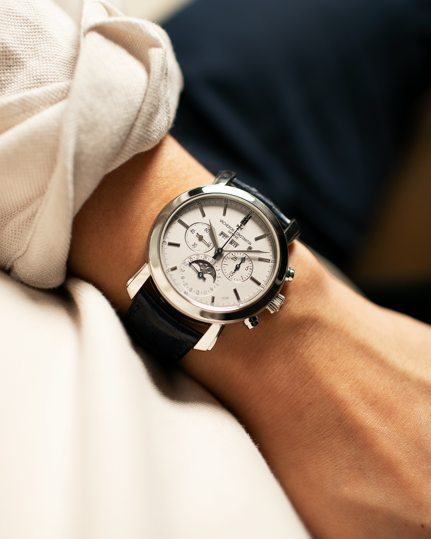 Vacheron Constantin Perpetual Calendar Chronograph Excellence Platine 47212