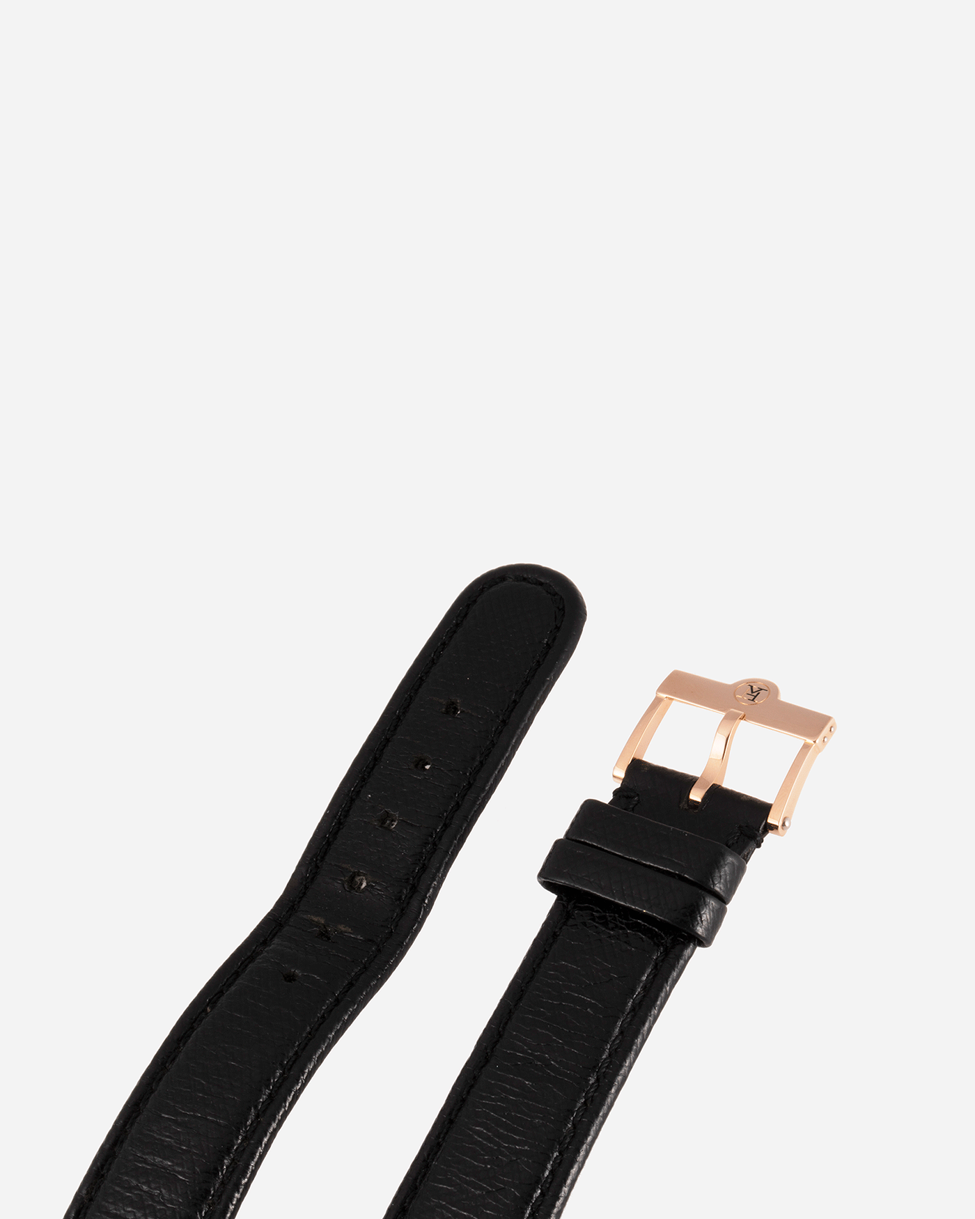 Brand: Vianney Halter Year: 2000’s Model: Classic Material: 18k Rose Movement: Modified Lemania 8810 with mystery motor Case Diameter: 36mm Bracelet/Strap: Vianney Halter Black Alligator with matching Yellow Gold Buckle