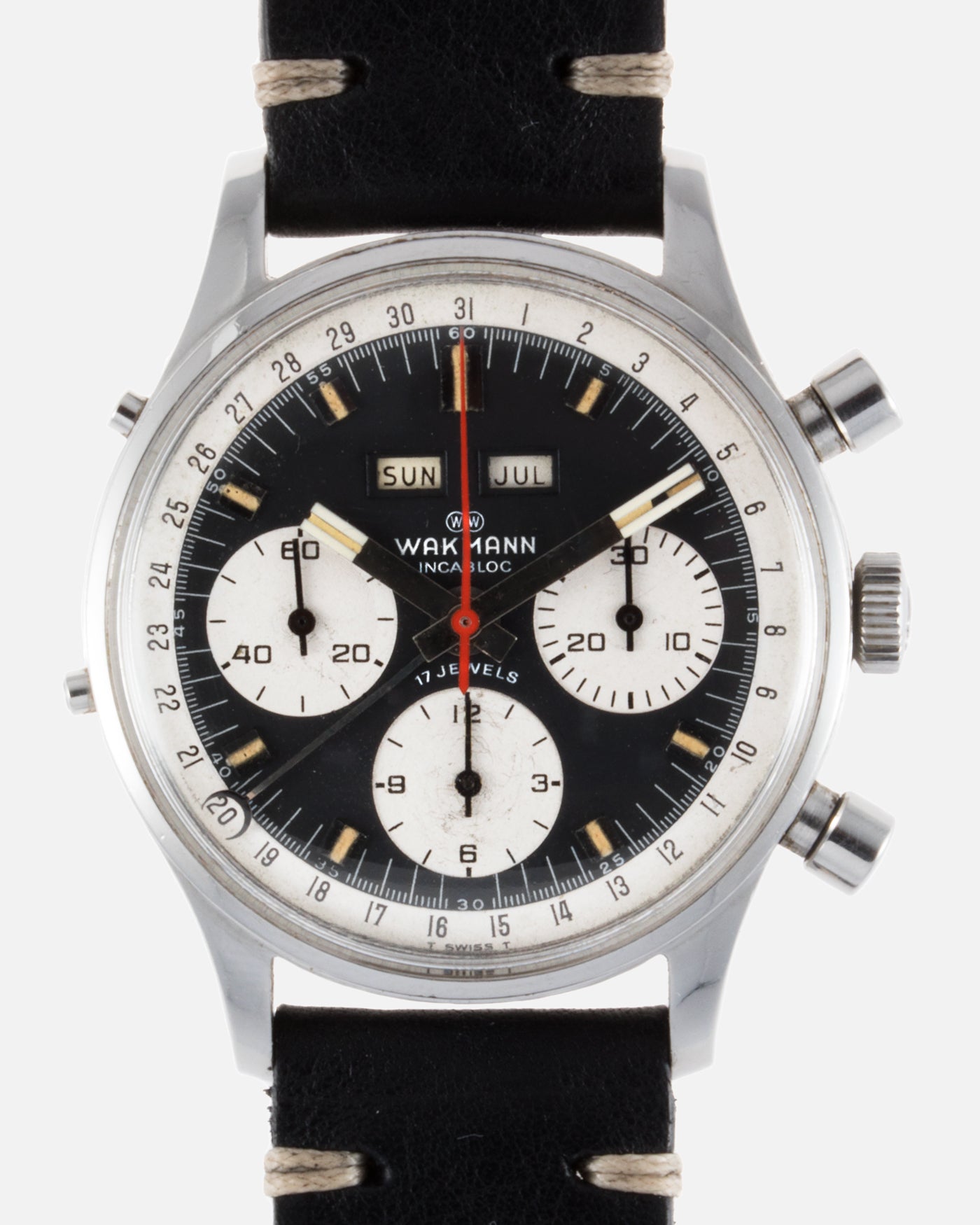 Wakmann Triple Calendar Chronograph