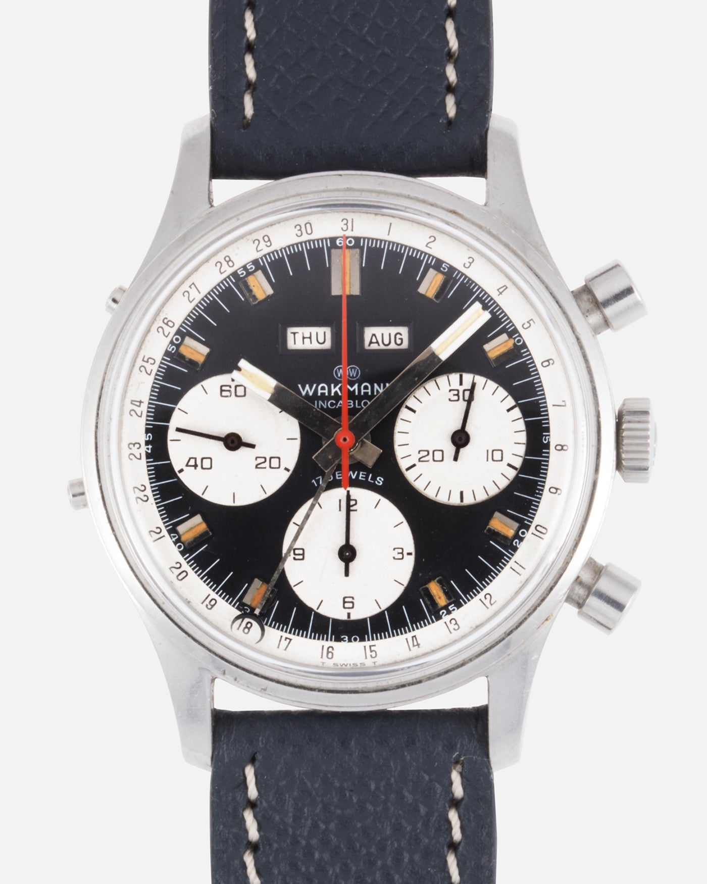 Wakmann Triple Calendar Chronograph Full Set