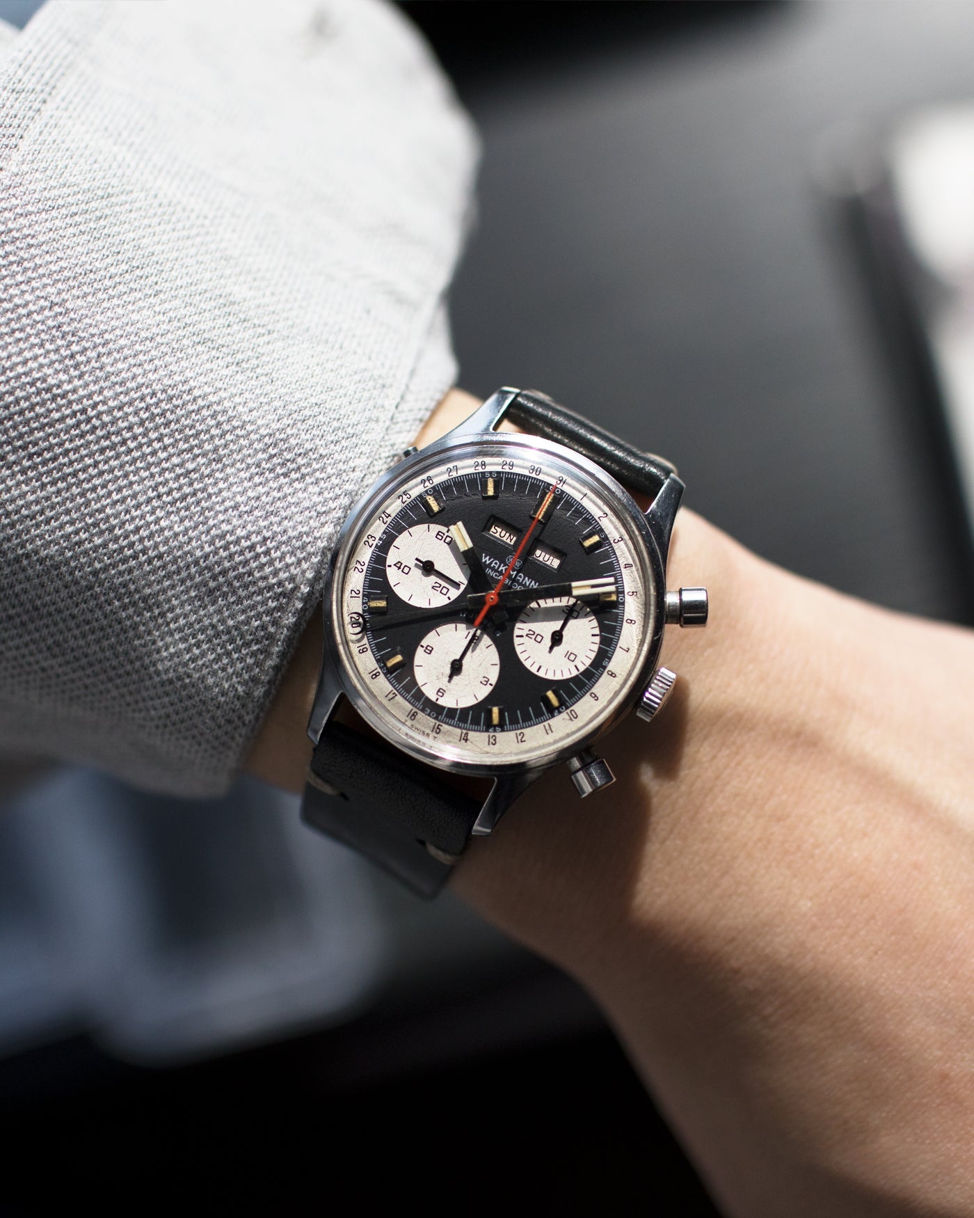 Wakmann Triple Calendar Chronograph